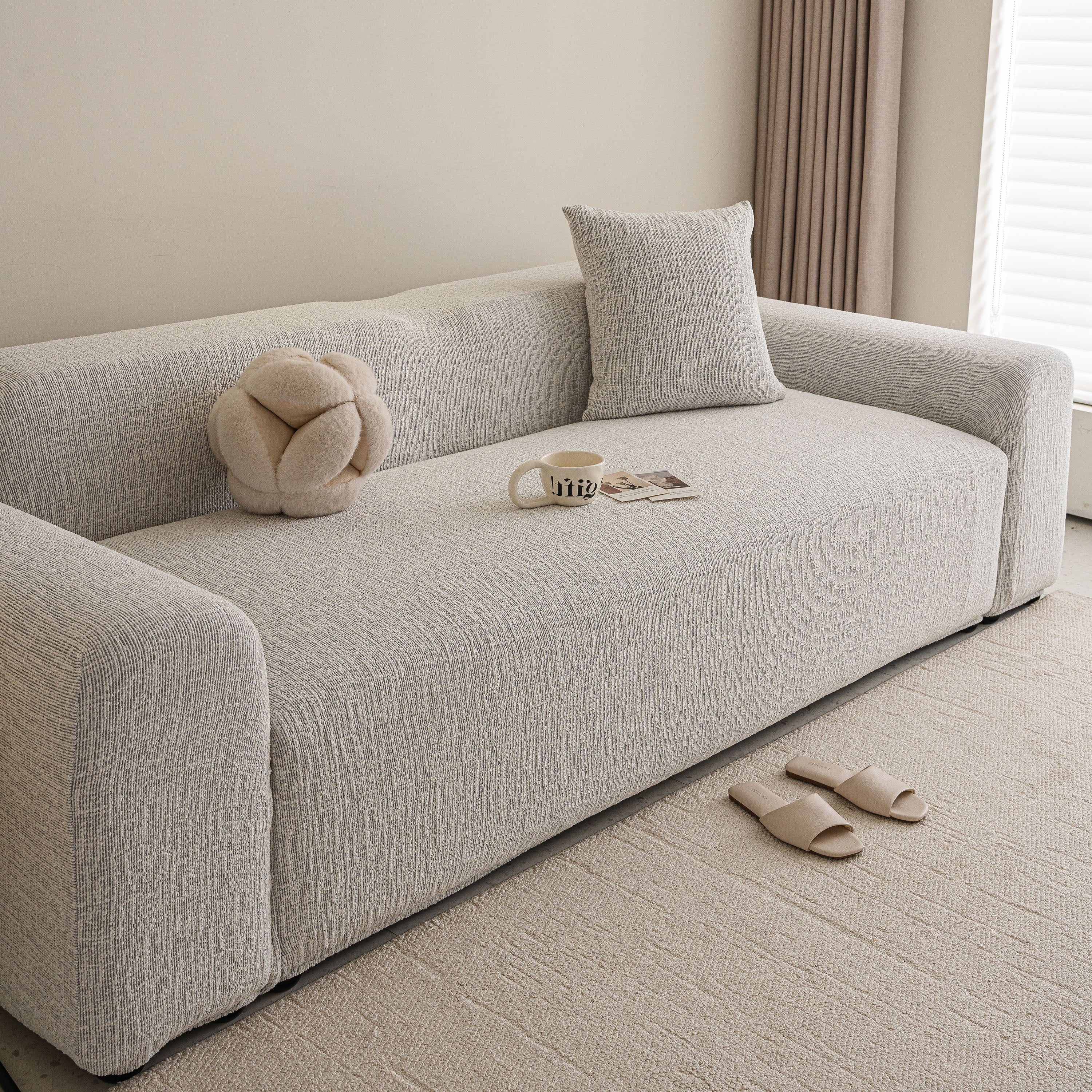 High Stretch Washable Slipcover, Non-Slip Washable Furniture Protector for Kids Pets - Image 23