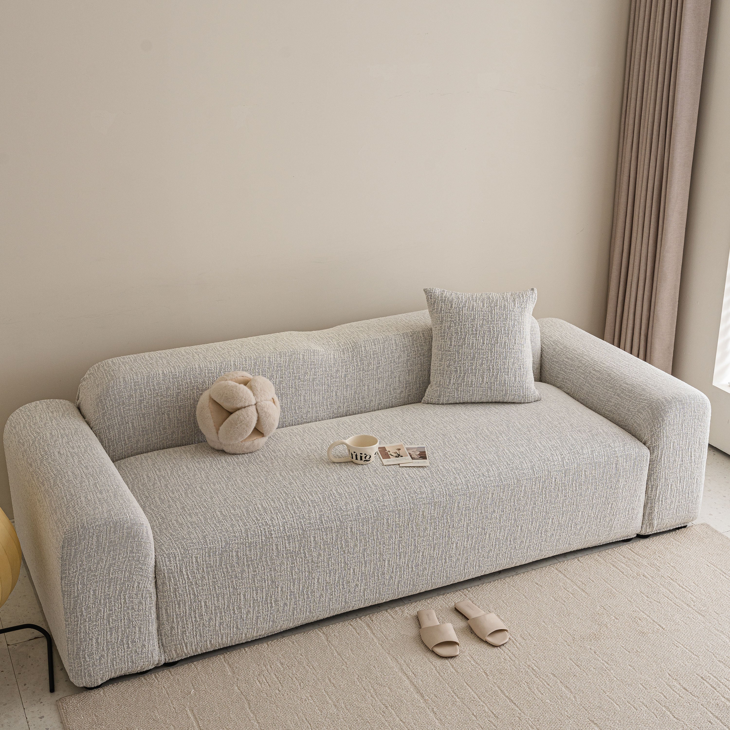 High Stretch Washable Slipcover, Non-Slip Washable Furniture Protector for Kids Pets - Image 27