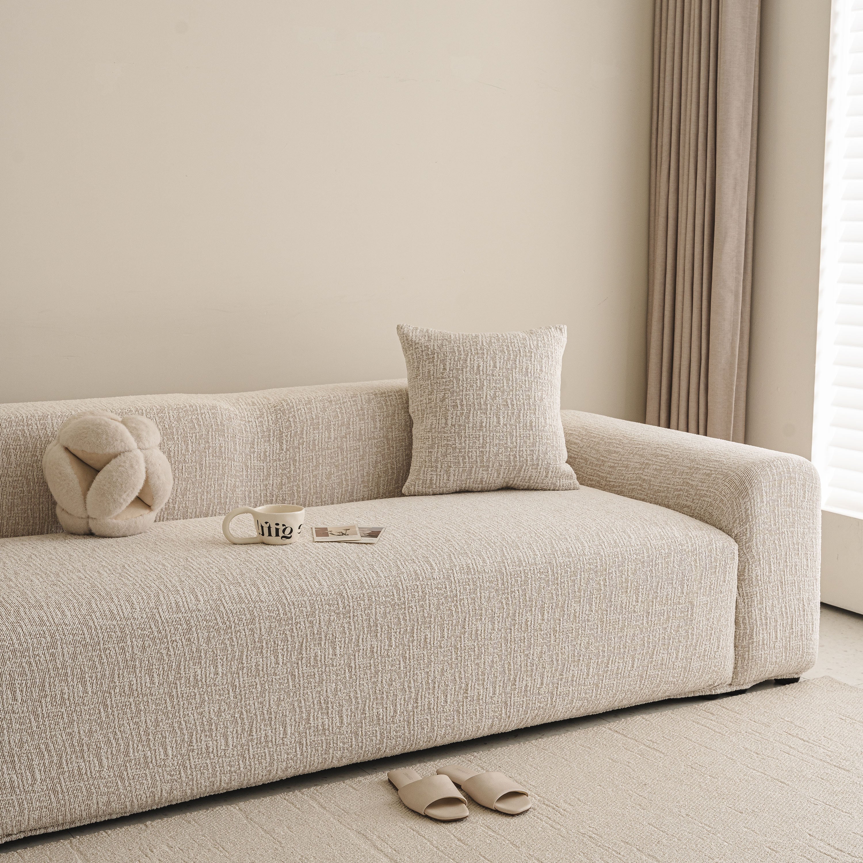 High Stretch Washable Slipcover, Non-Slip Washable Furniture Protector for Kids Pets - Image 3