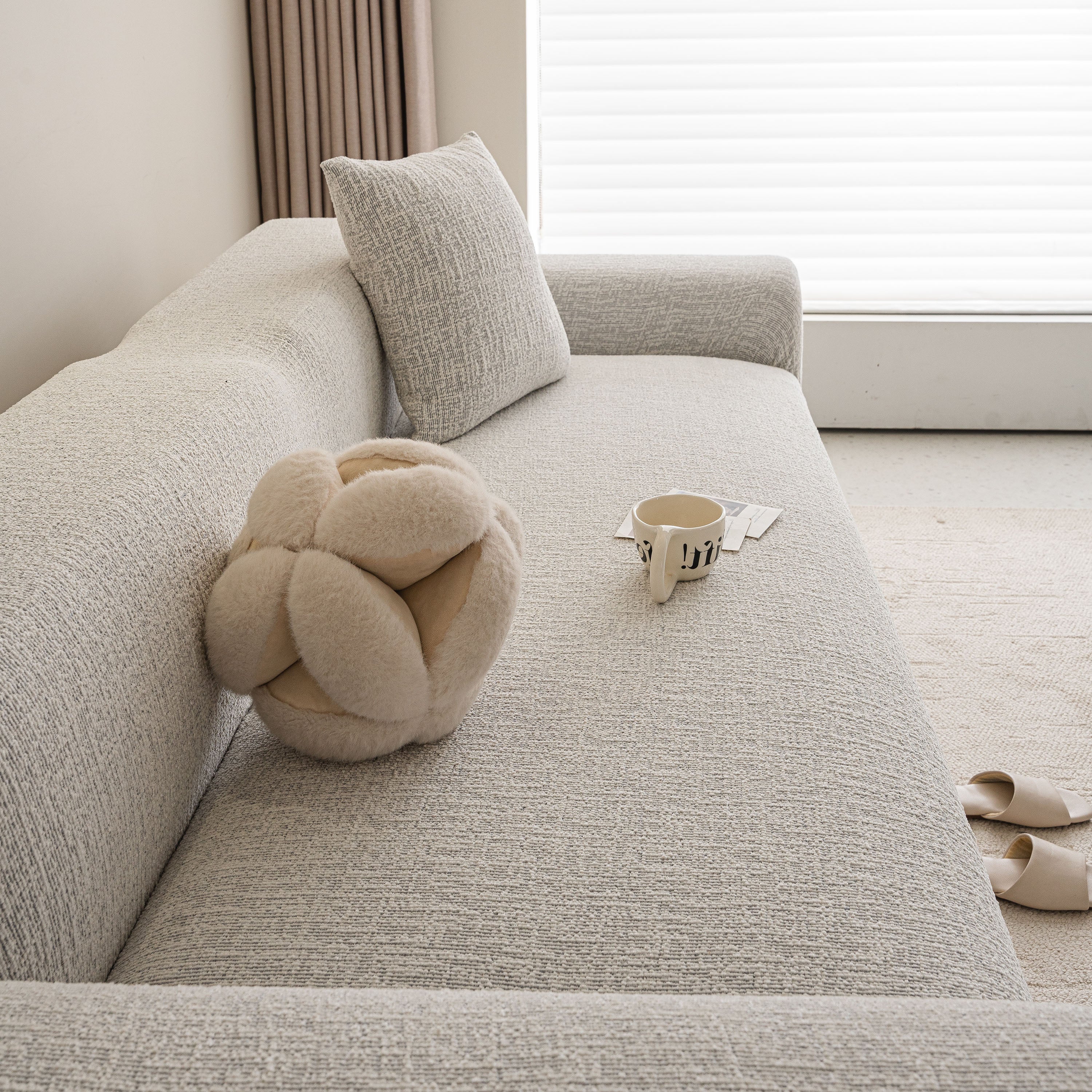 High Stretch Washable Slipcover, Non-Slip Washable Furniture Protector for Kids Pets - Image 30