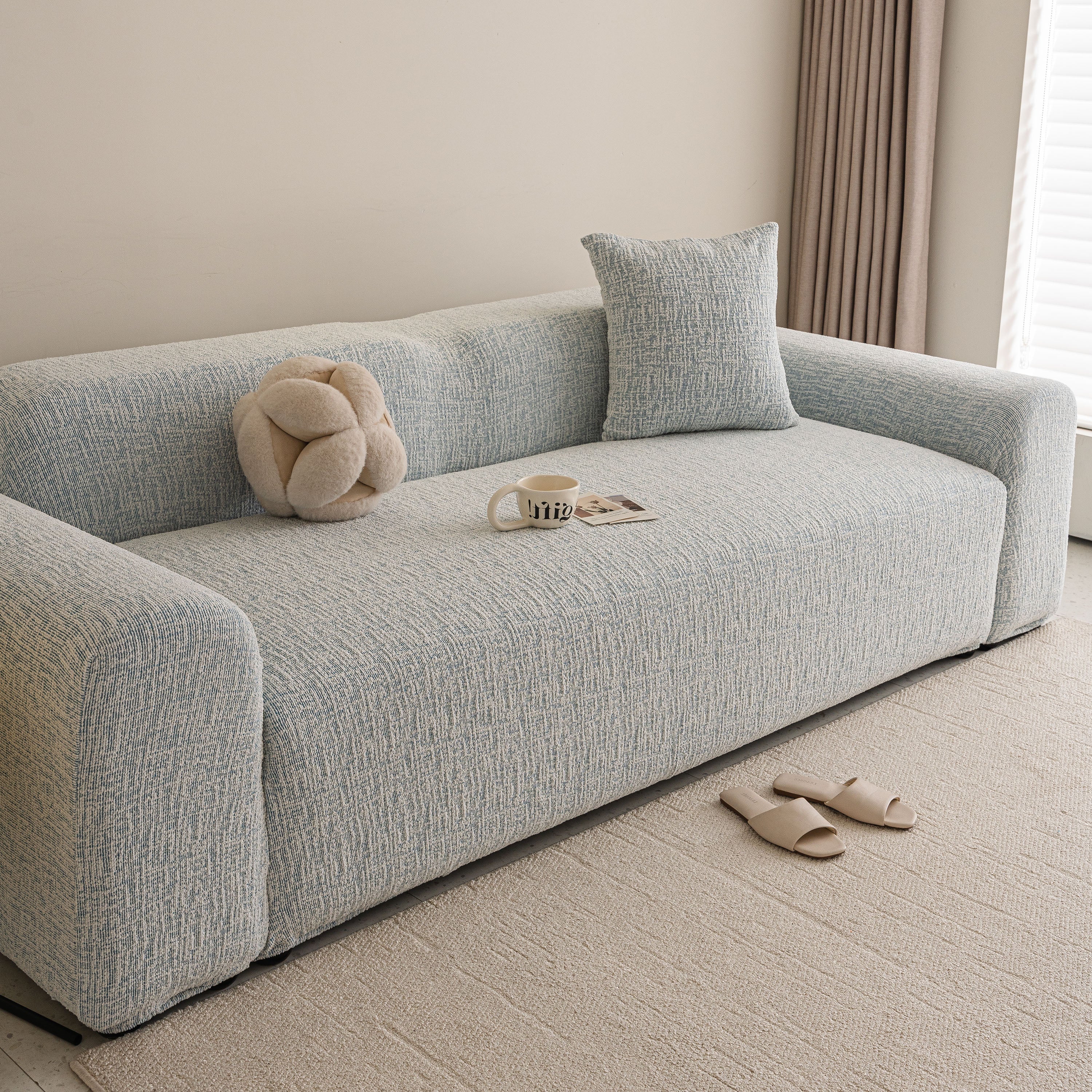 High Stretch Washable Slipcover, Non-Slip Washable Furniture Protector for Kids Pets - Image 41