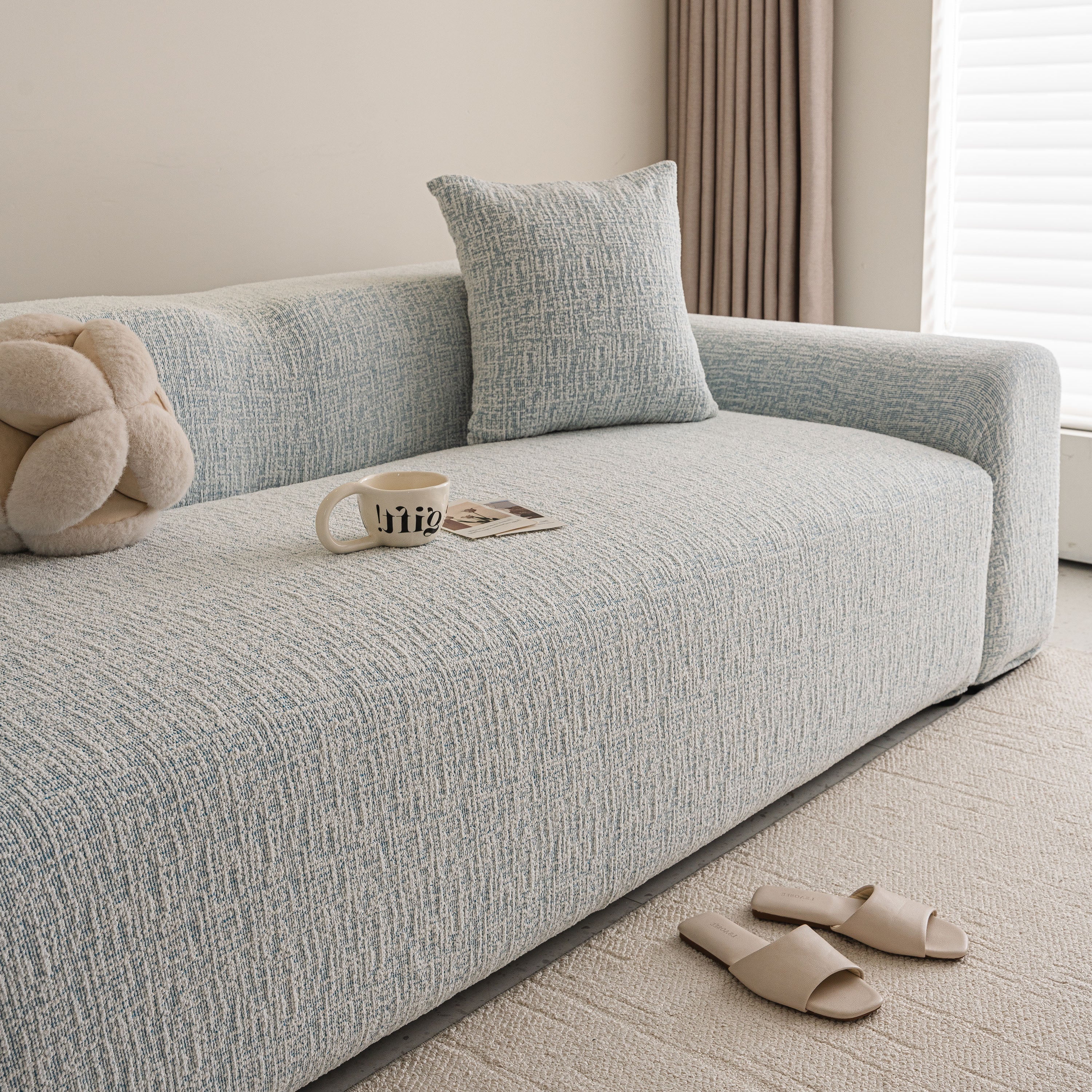 High Stretch Washable Slipcover, Non-Slip Washable Furniture Protector for Kids Pets - Image 44
