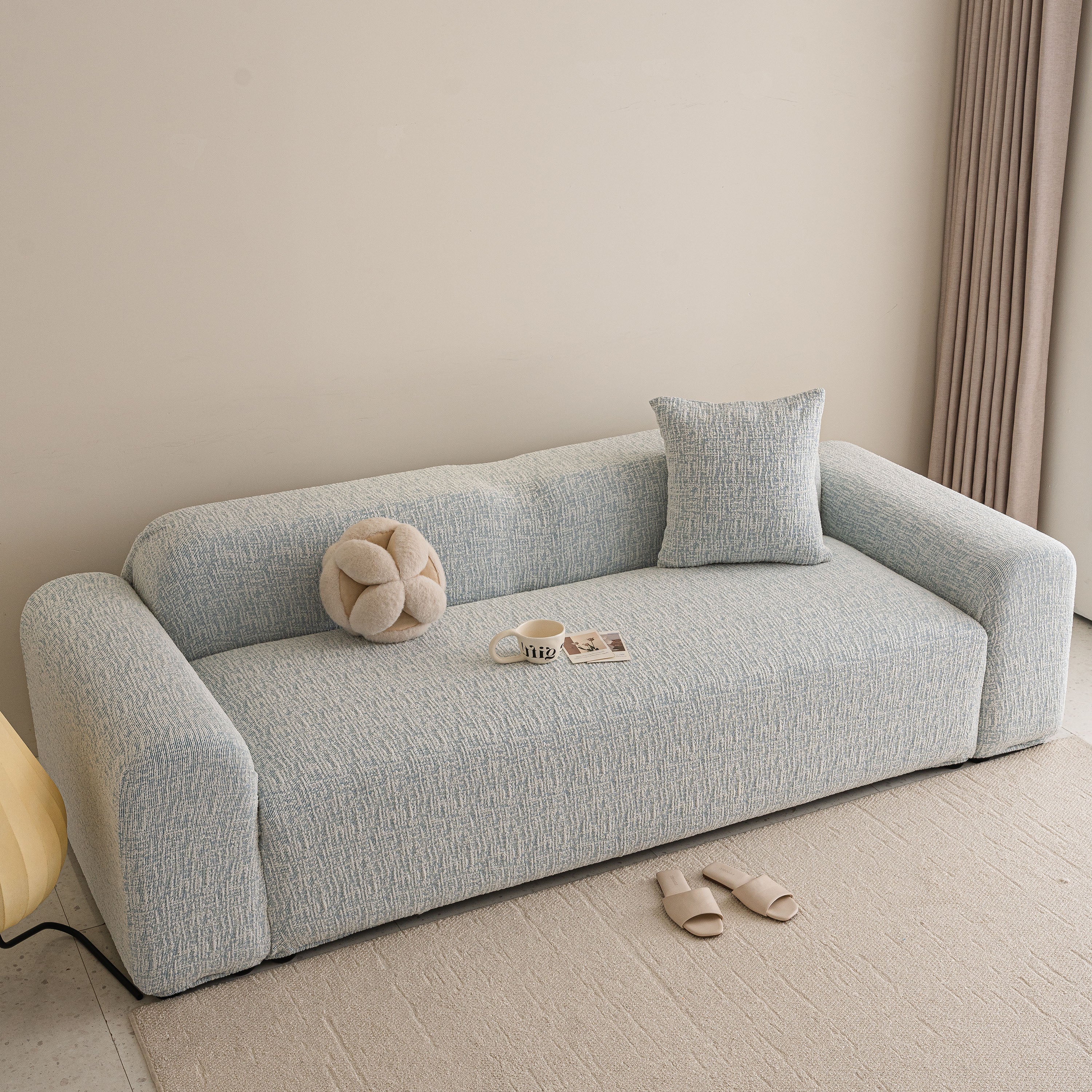 High Stretch Washable Slipcover, Non-Slip Washable Furniture Protector for Kids Pets - Image 45