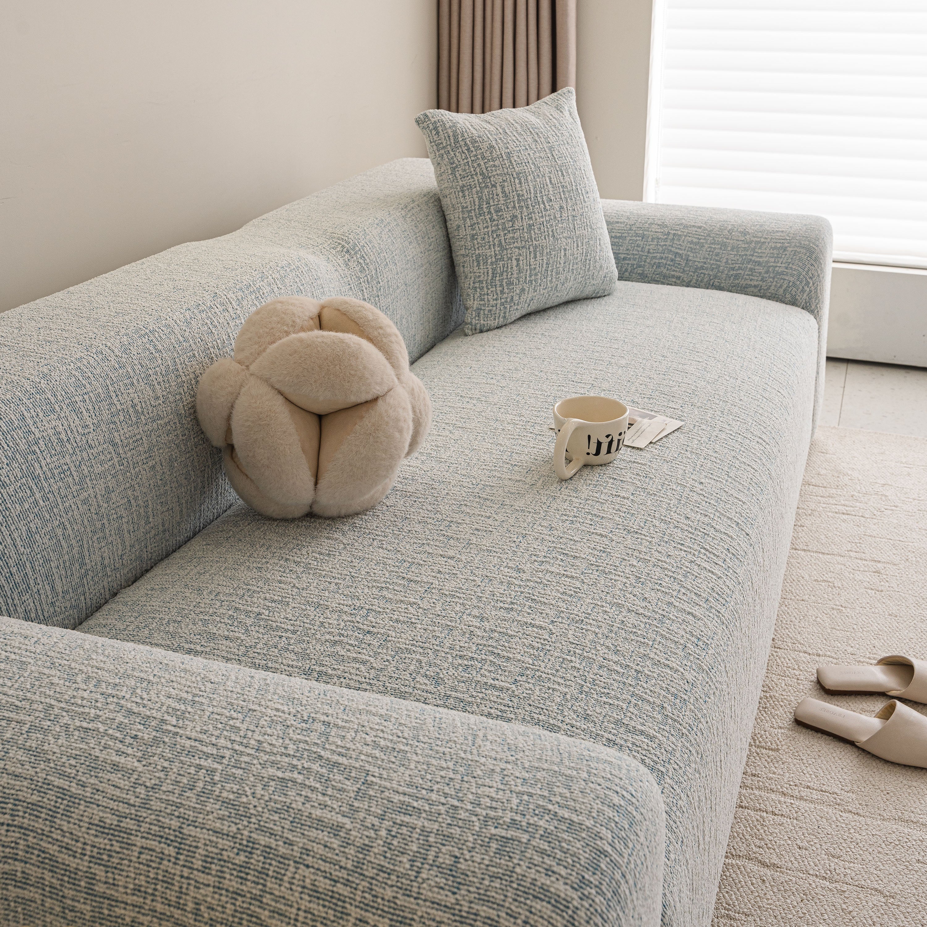 High Stretch Washable Slipcover, Non-Slip Washable Furniture Protector for Kids Pets - Image 47