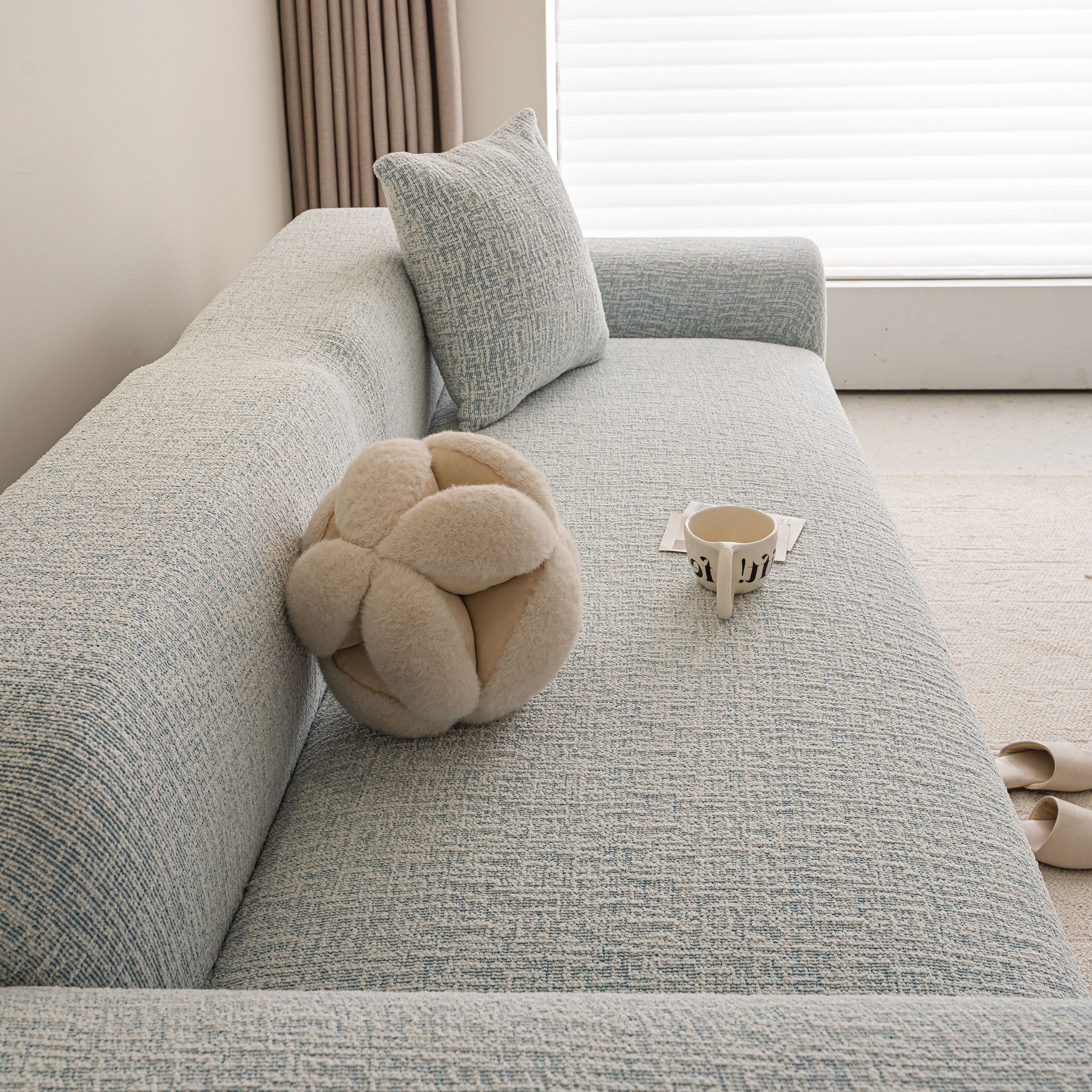 High Stretch Washable Slipcover, Non-Slip Washable Furniture Protector for Kids Pets - Image 48