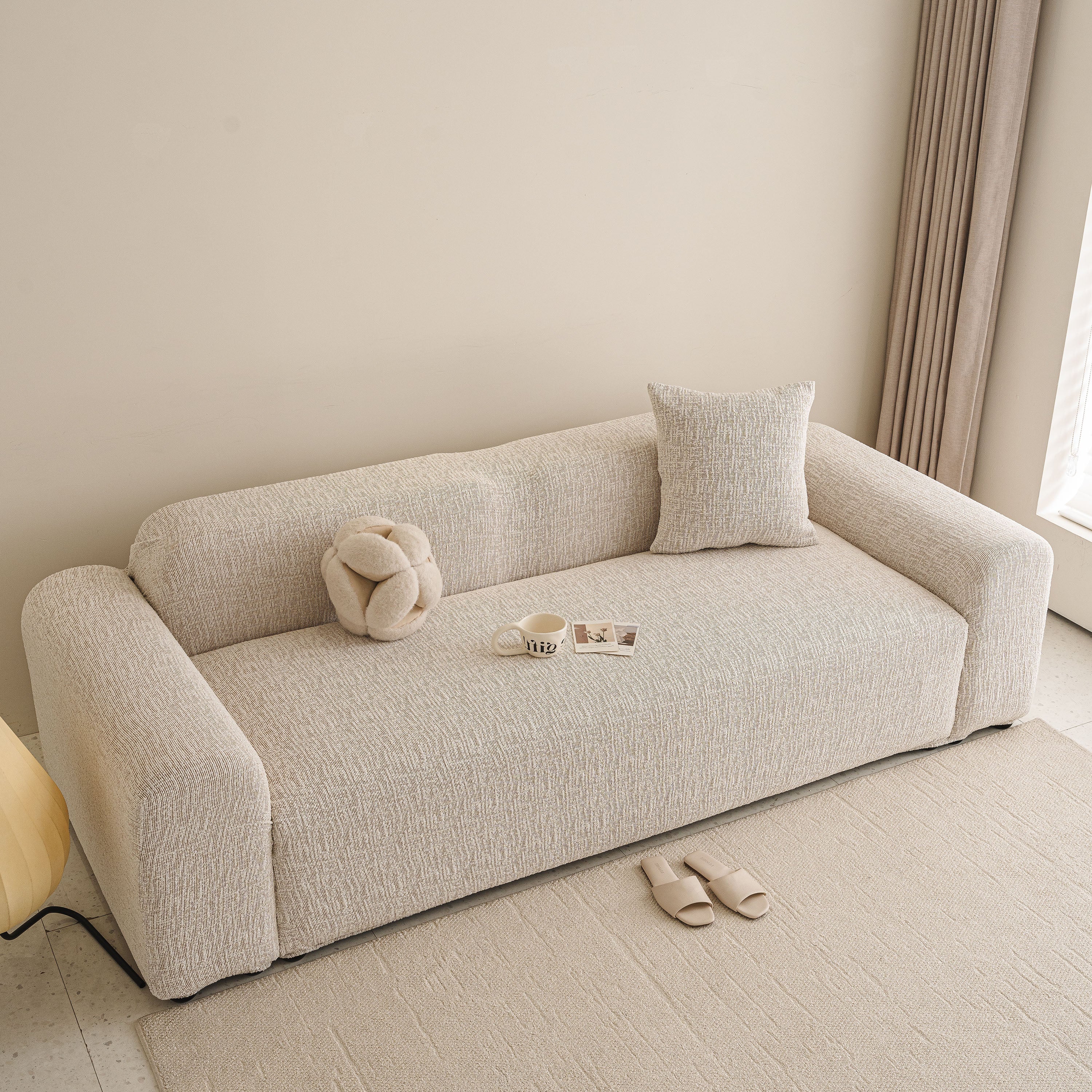 High Stretch Washable Slipcover, Non-Slip Washable Furniture Protector for Kids Pets - Image 5