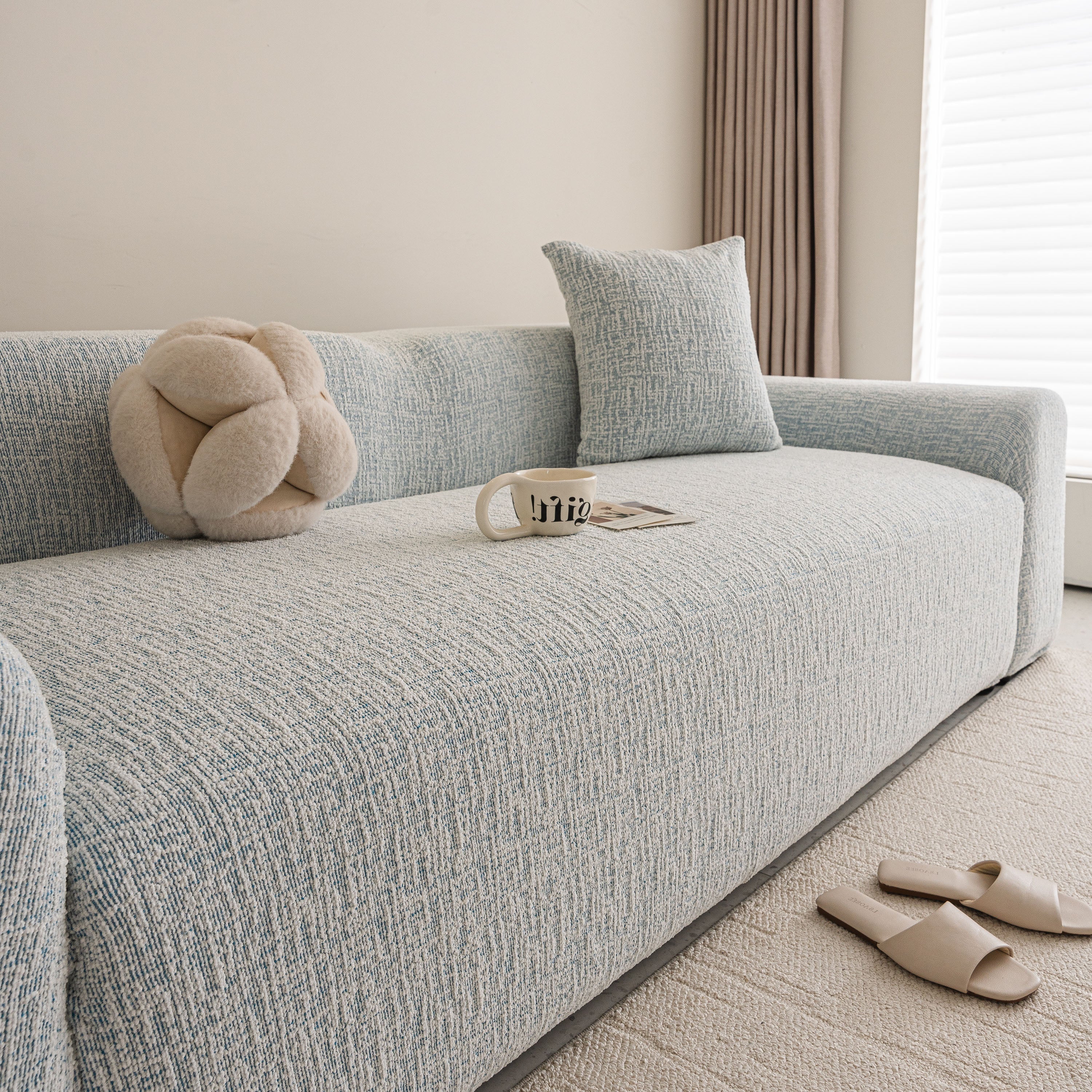 High Stretch Washable Slipcover, Non-Slip Washable Furniture Protector for Kids Pets - Image 55