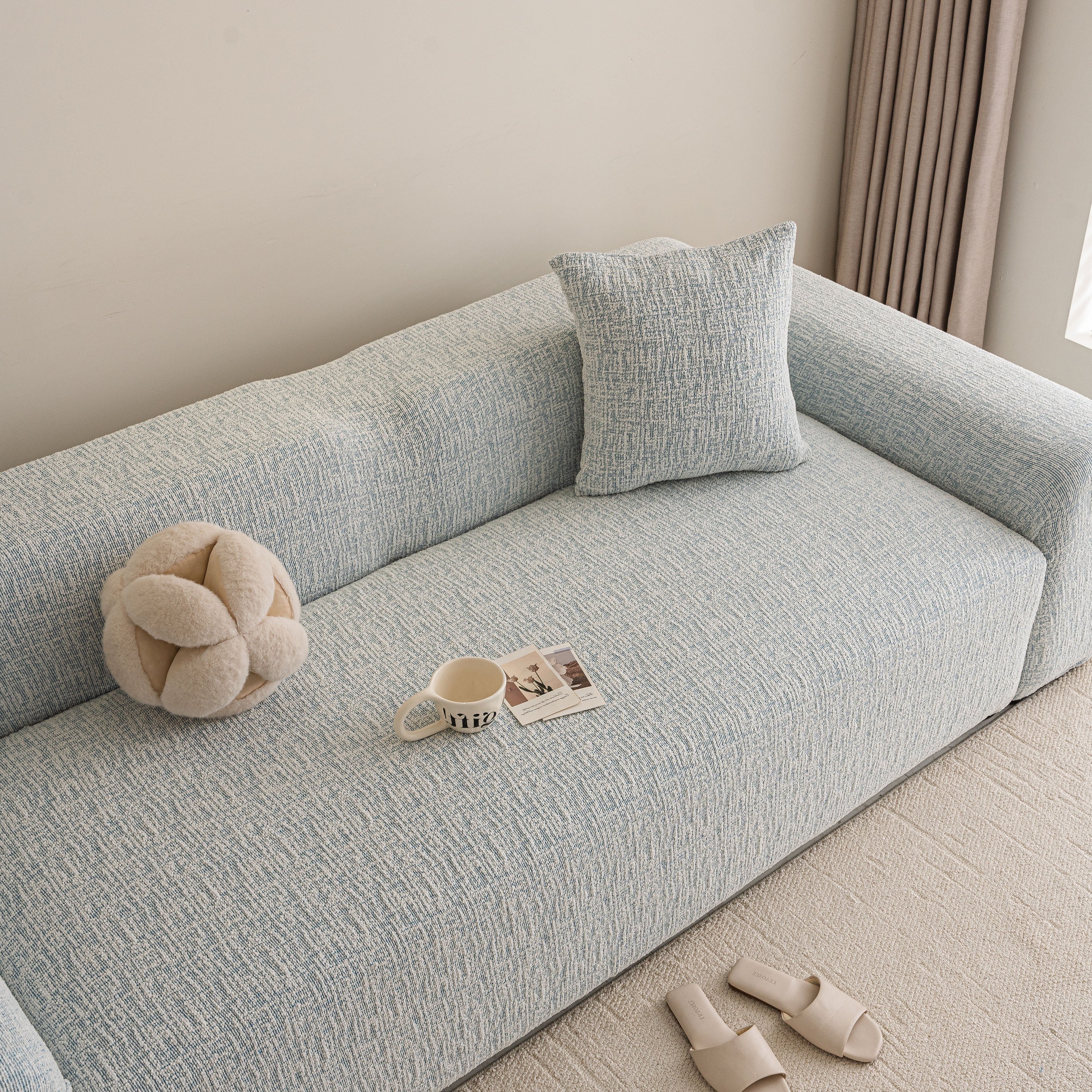 High Stretch Washable Slipcover, Non-Slip Washable Furniture Protector for Kids Pets - Image 60