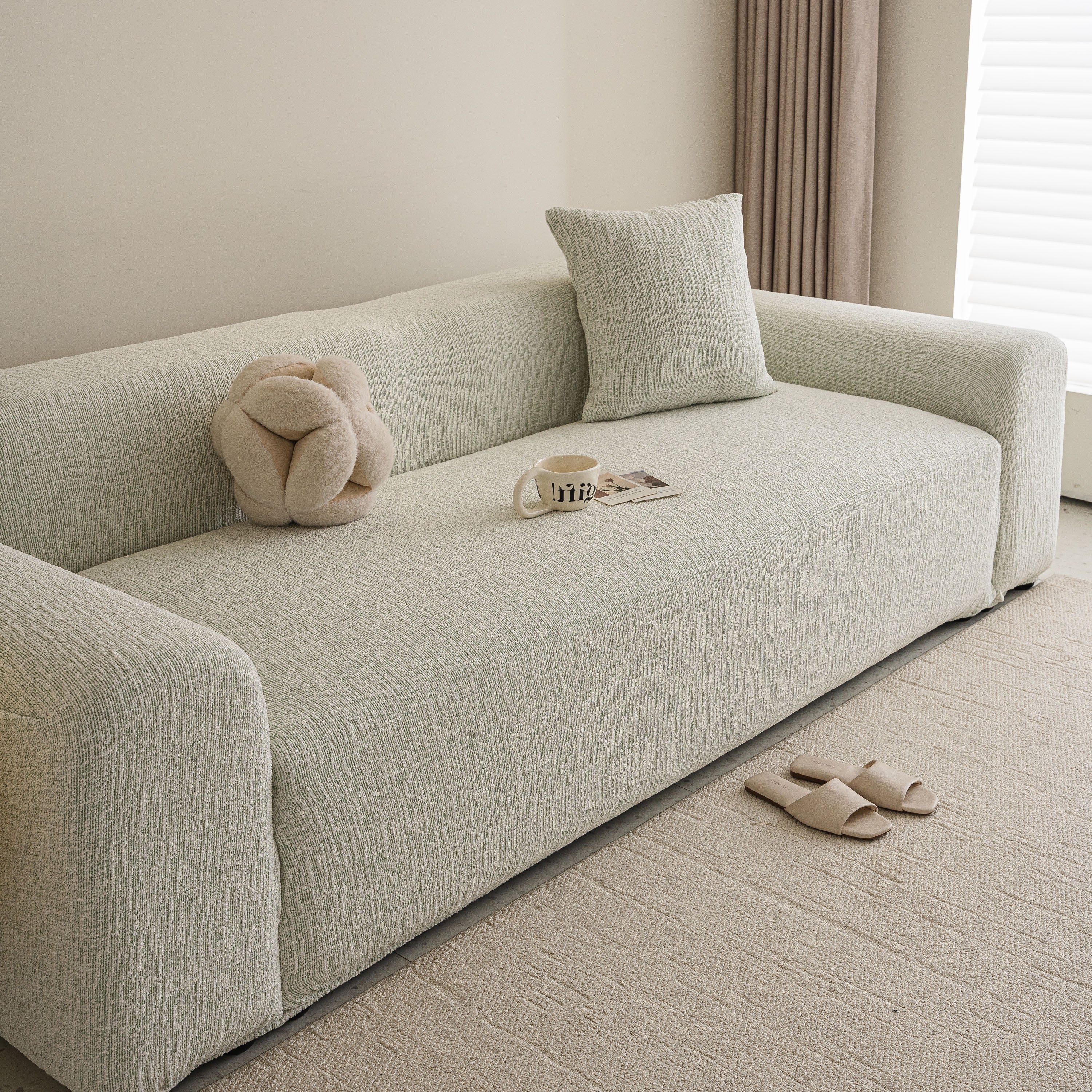 High Stretch Washable Slipcover, Non-Slip Washable Furniture Protector for Kids Pets - Image 83