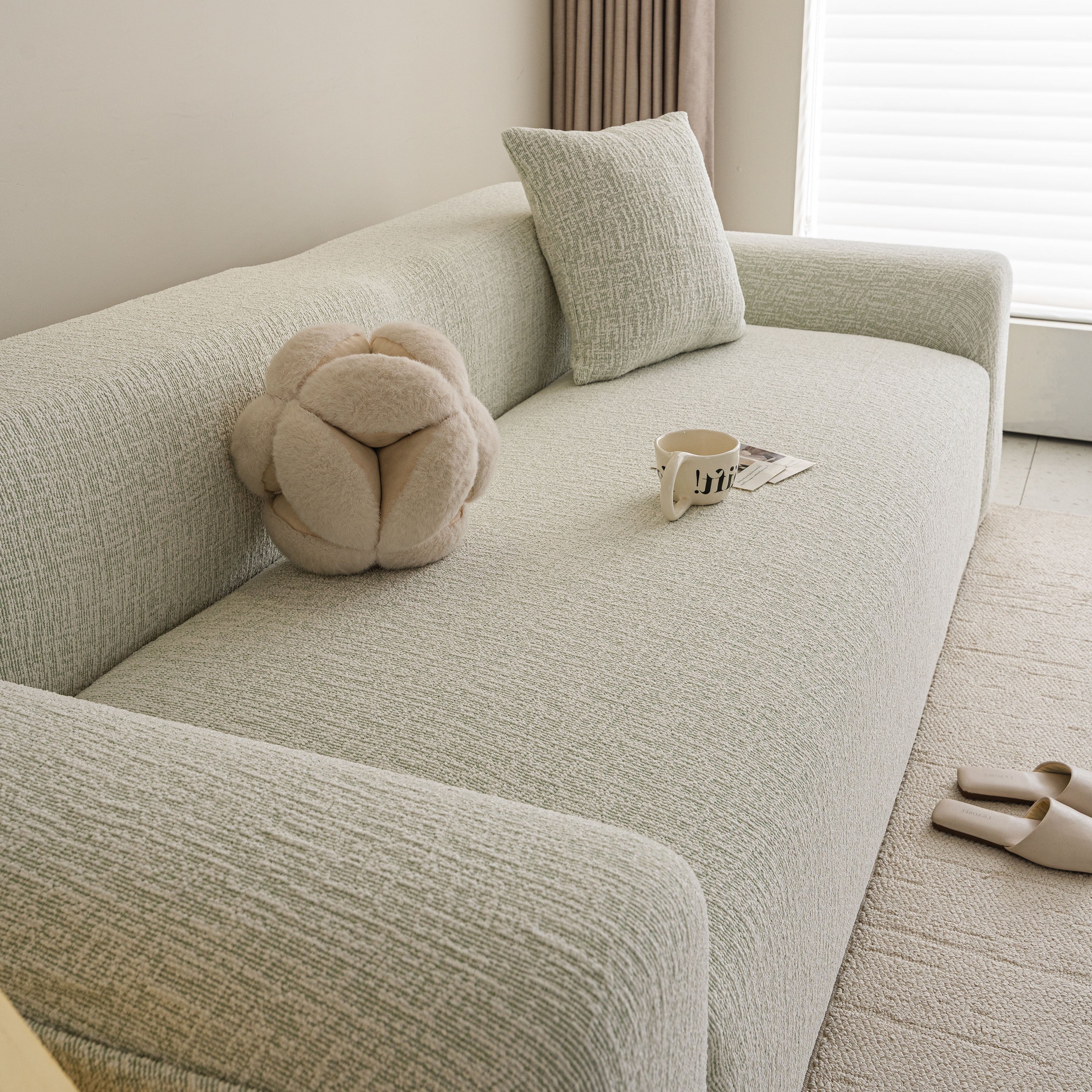 High Stretch Washable Slipcover, Non-Slip Washable Furniture Protector for Kids Pets - Image 89