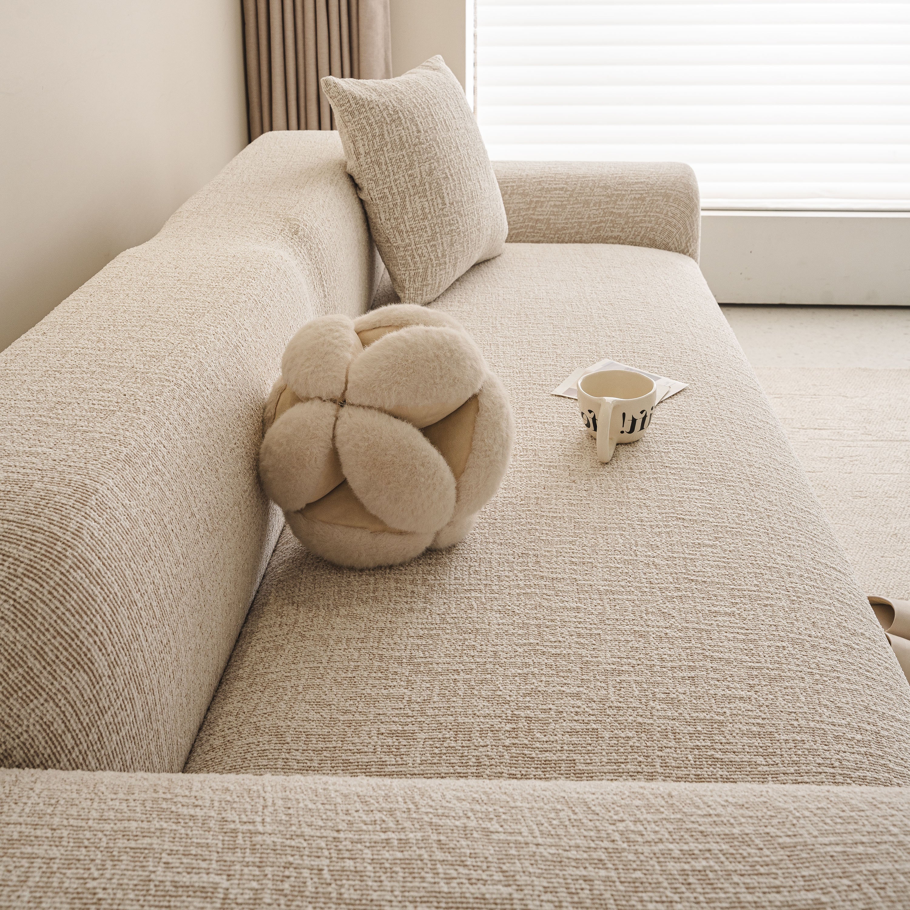 High Stretch Washable Slipcover, Non-Slip Washable Furniture Protector for Kids Pets - Image 9