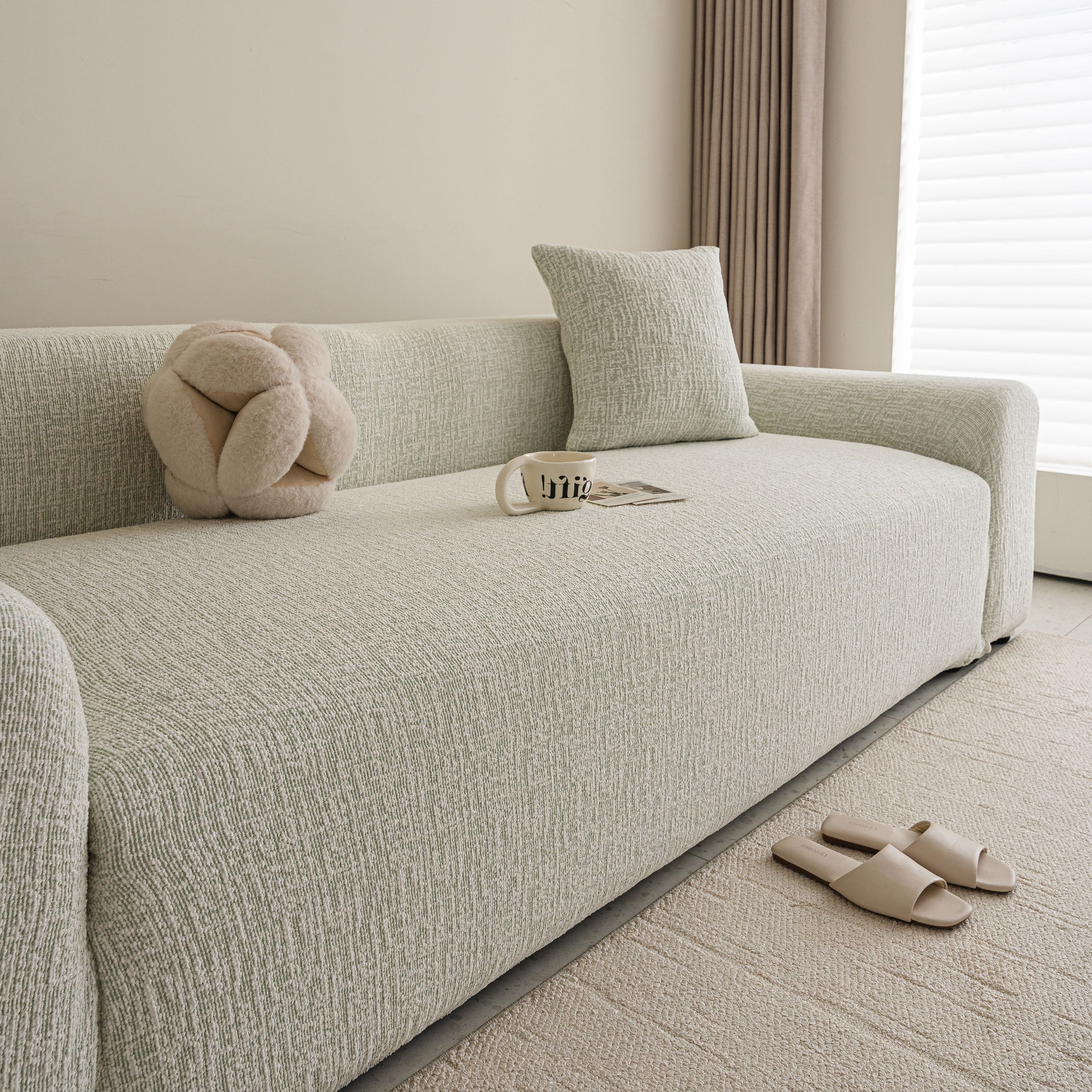High Stretch Washable Slipcover, Non-Slip Washable Furniture Protector for Kids Pets - Image 97