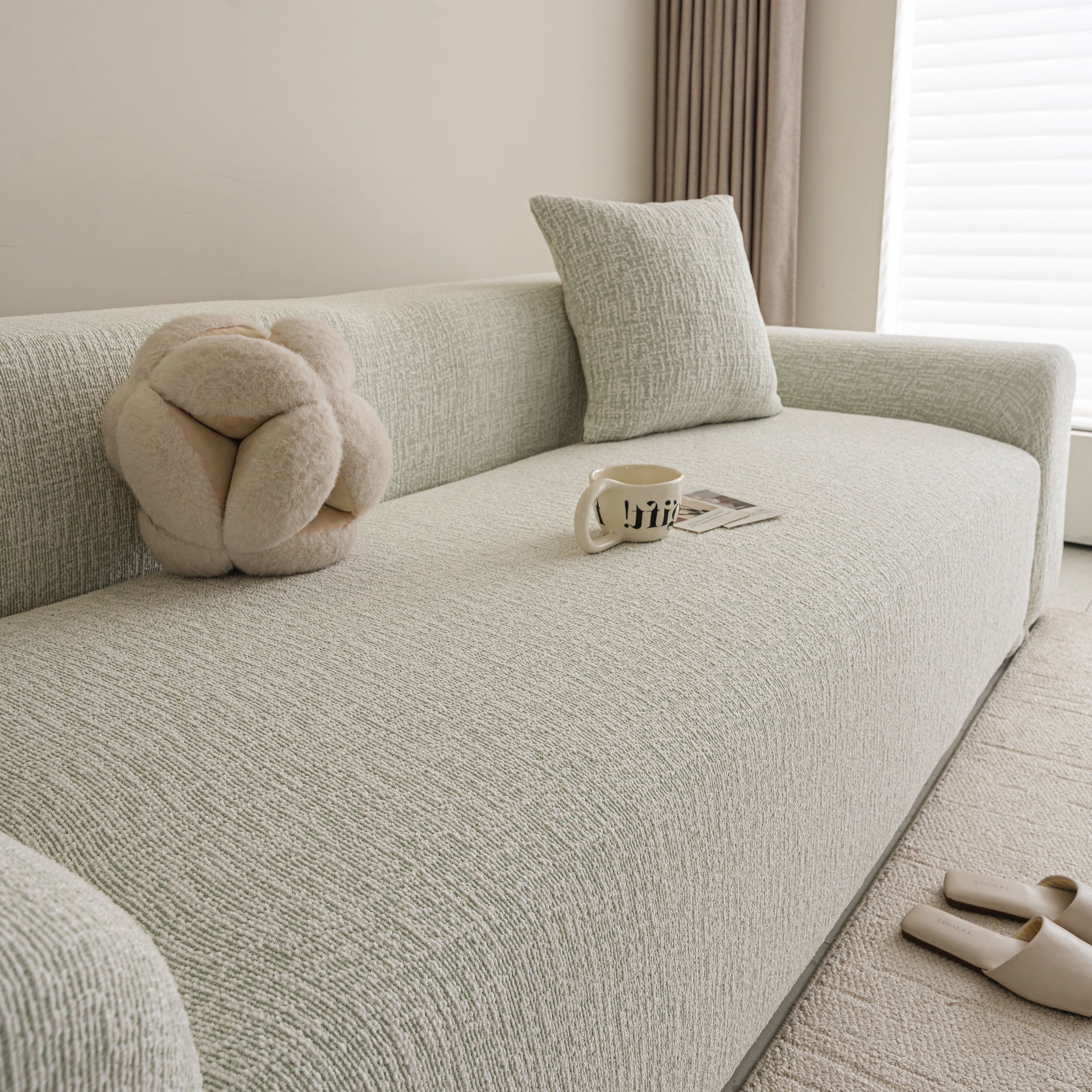 High Stretch Washable Slipcover, Non-Slip Washable Furniture Protector for Kids Pets - Image 99