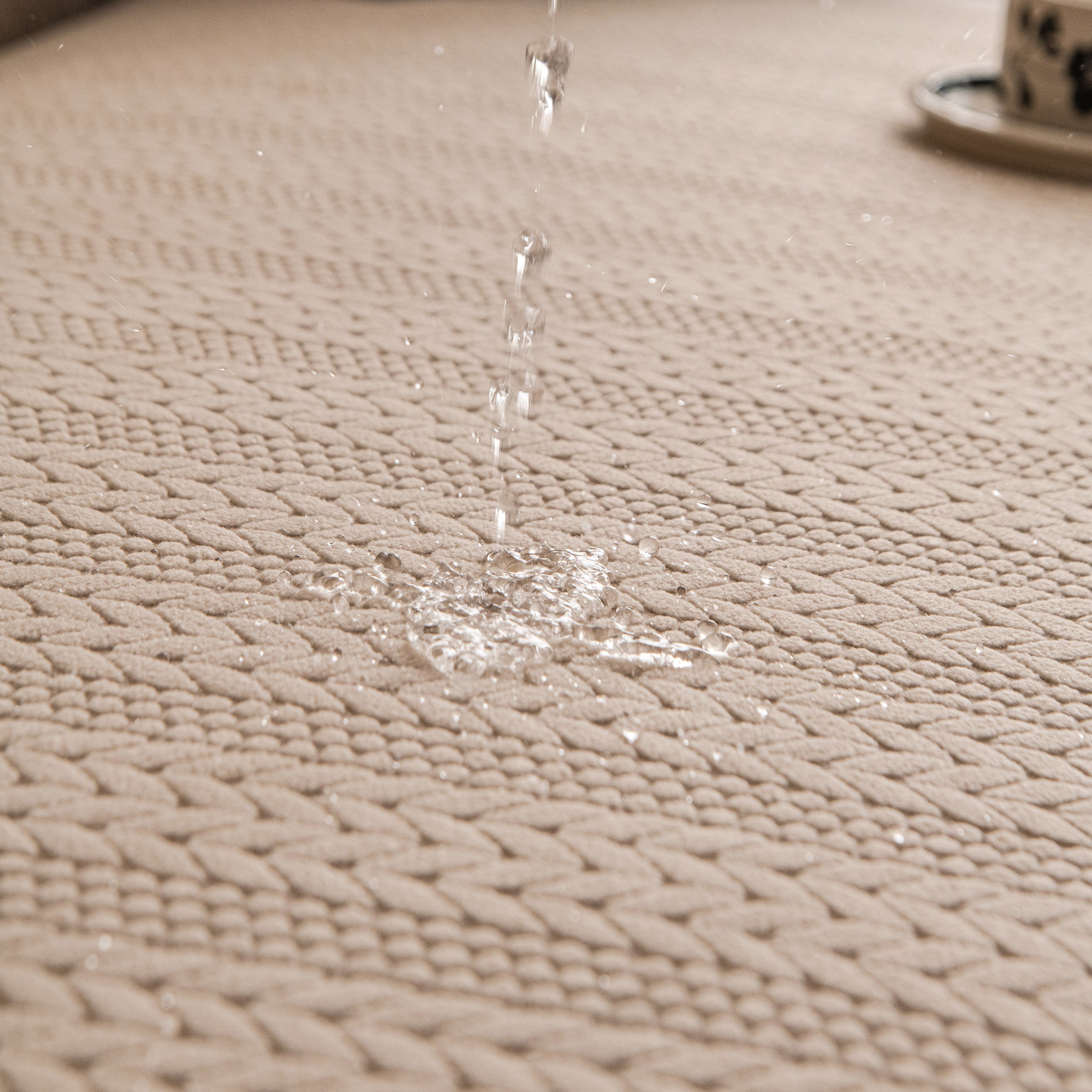 High Stretch Wheat Ear Embossed Textured Couch Slipcover, Water Repellent Sofa Cover - Image 12