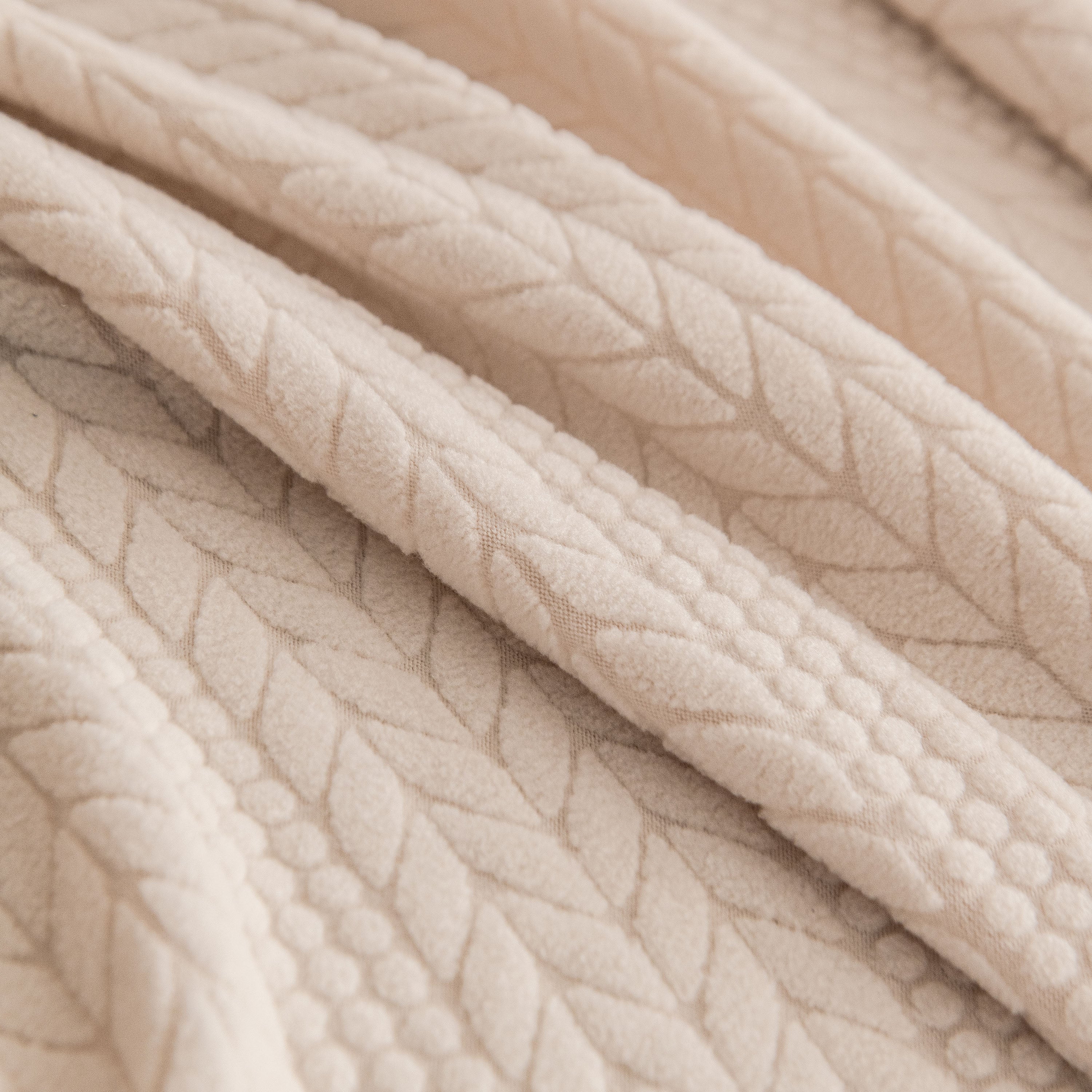 High Stretch Wheat Ear Embossed Textured Couch Slipcover, Water Repellent Sofa Cover - Image 38