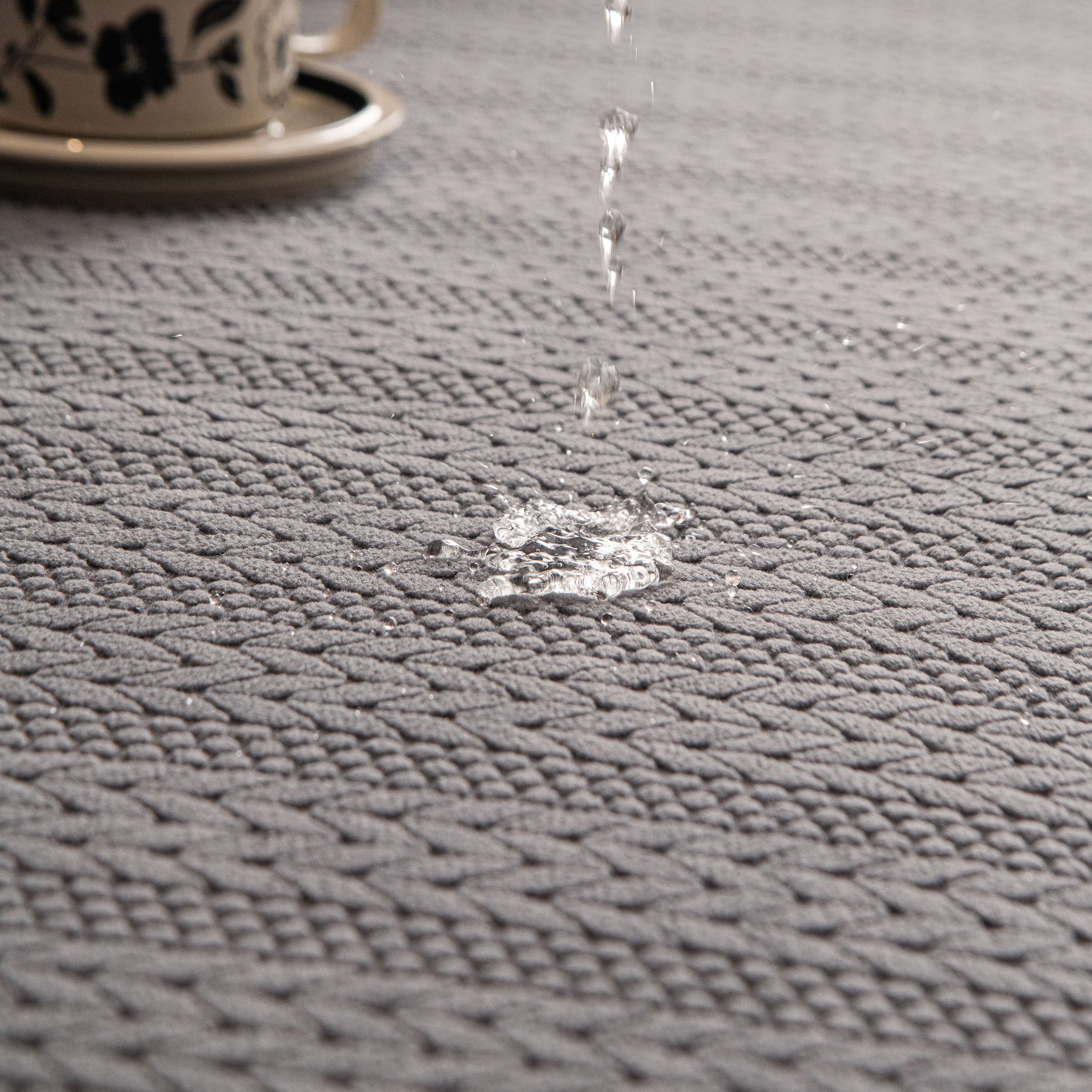 High Stretch Wheat Ear Embossed Textured Couch Slipcover, Water Repellent Sofa Cover - Image 63