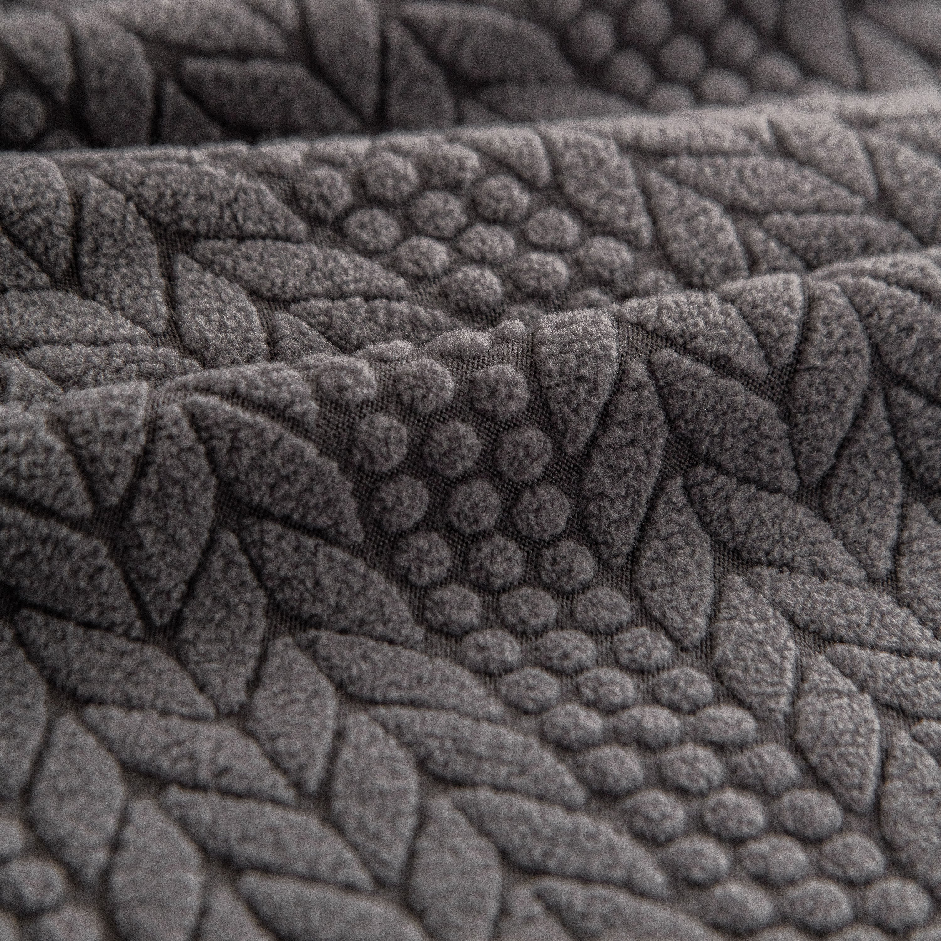 High Stretch Wheat Ear Embossed Textured Couch Slipcover, Water Repellent Sofa Cover - Image 69