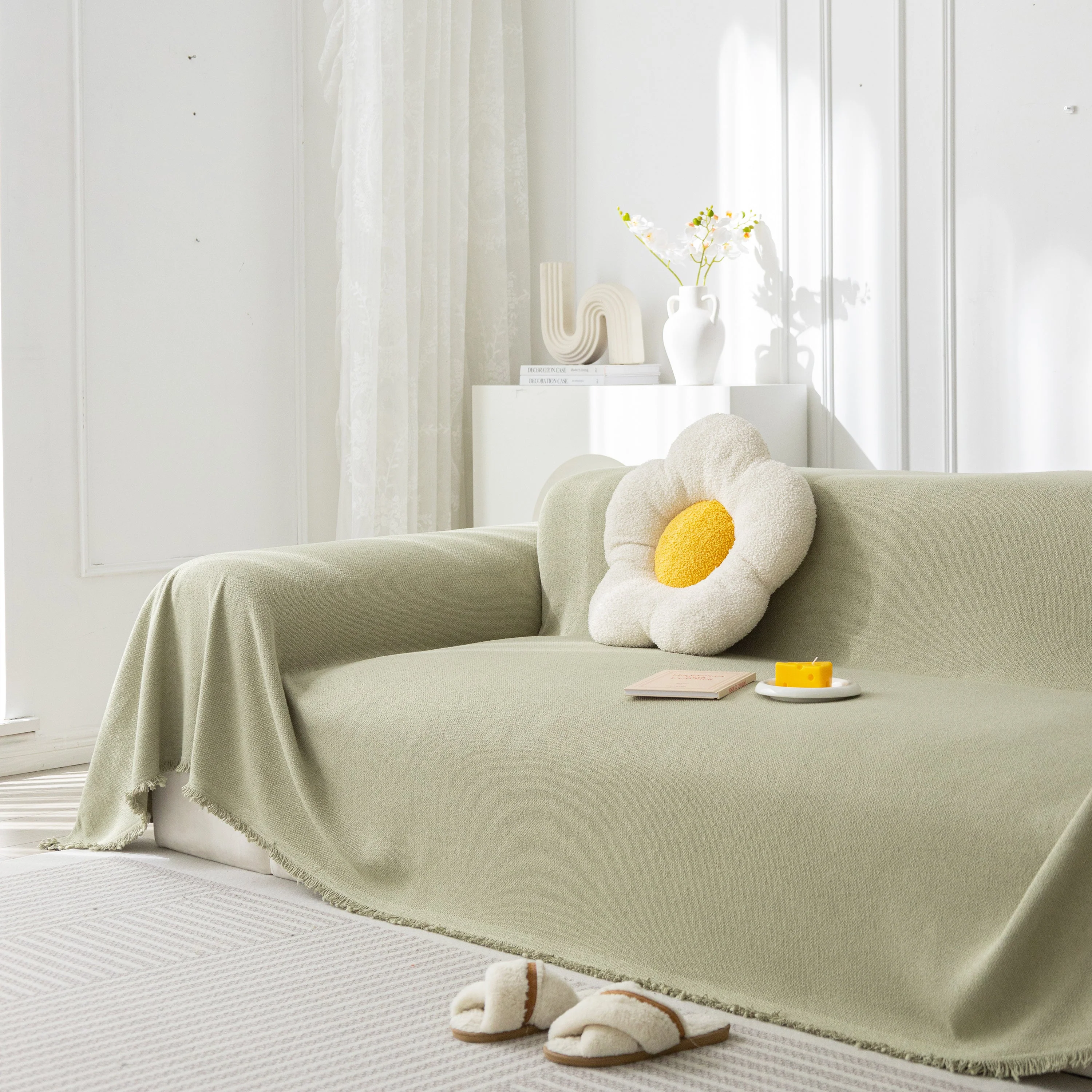 High-Tech Fabric Waterproof Pet Furniture Covers for Sectionals, Waterproof Dustproof Blanket for Couch - Image 50