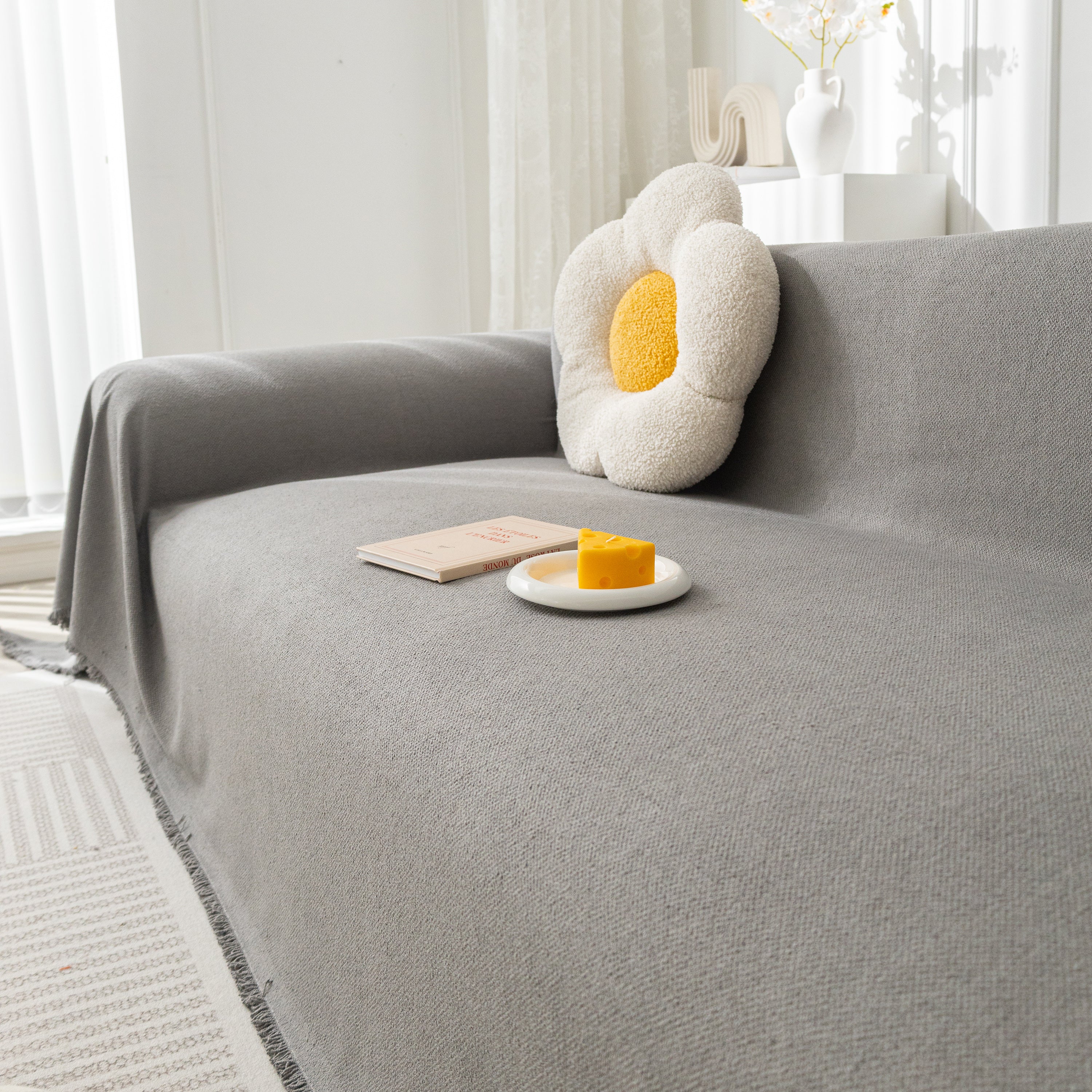 High-Tech Fabric Waterproof Pet Furniture Covers for Sectionals, Waterproof Dustproof Blanket for Couch - Image 79