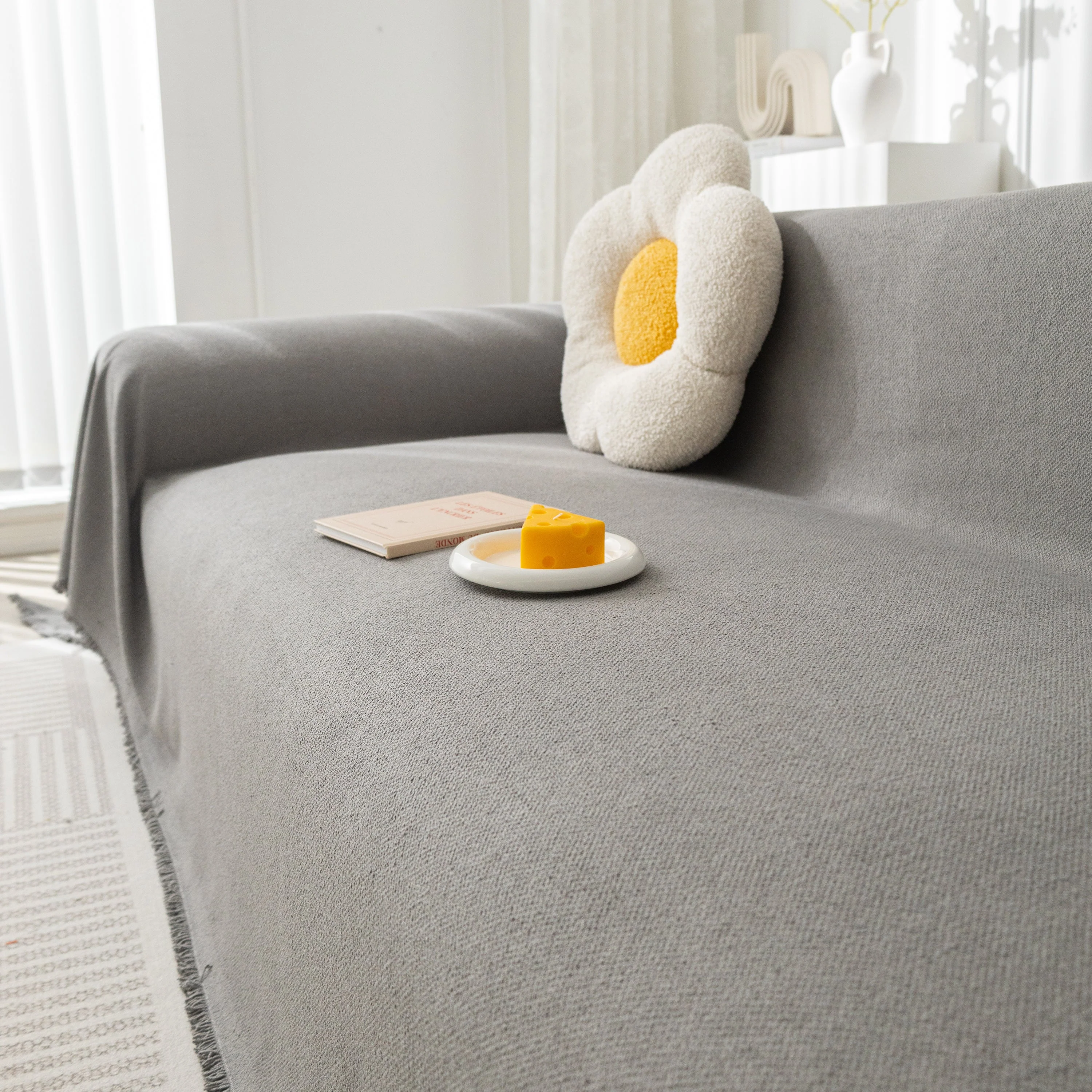 High-Tech Fabric Waterproof Pet Furniture Covers for Sectionals, Waterproof Dustproof Blanket for Couch - Image 80