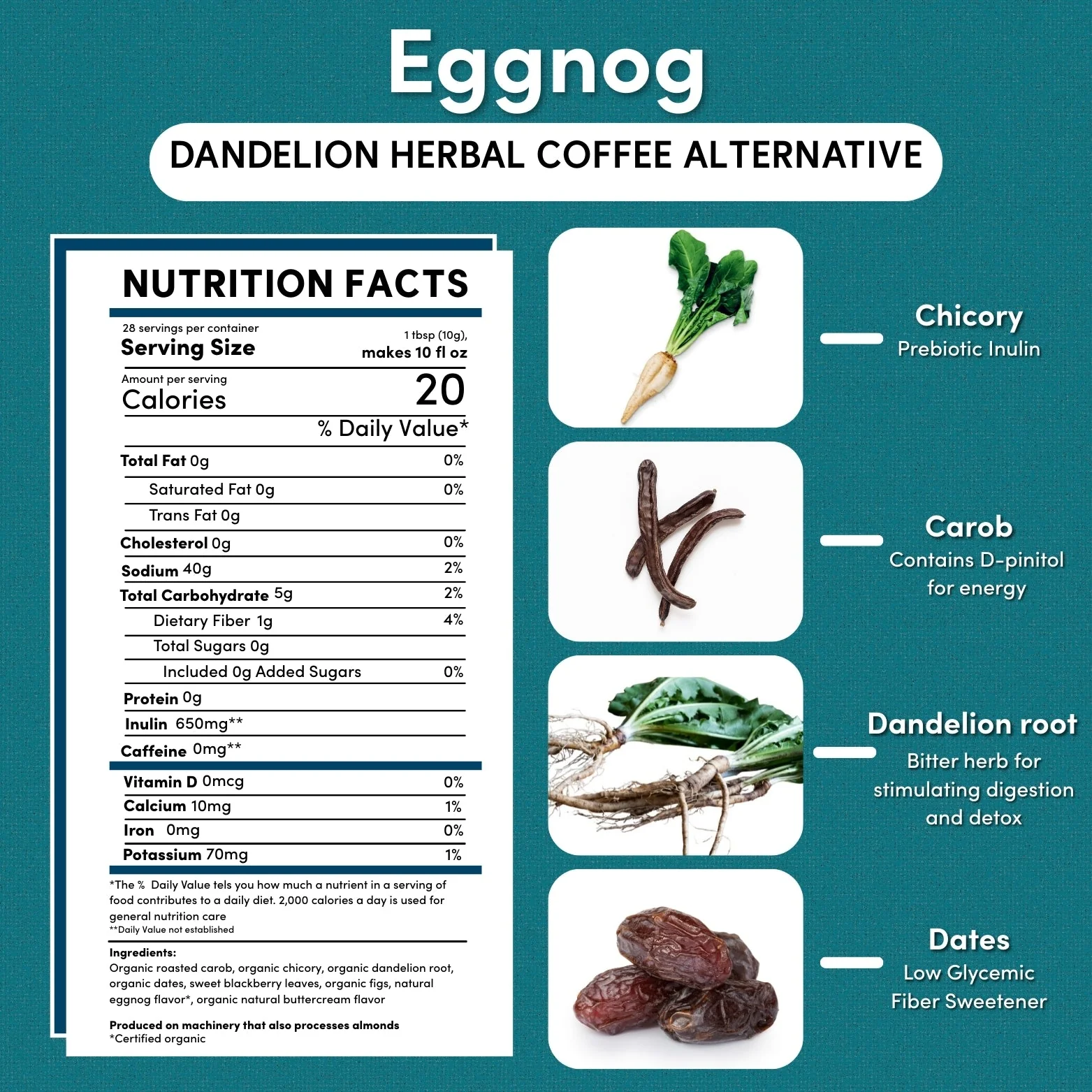 Holiday Eggnog Herbal Coffee - Image 5