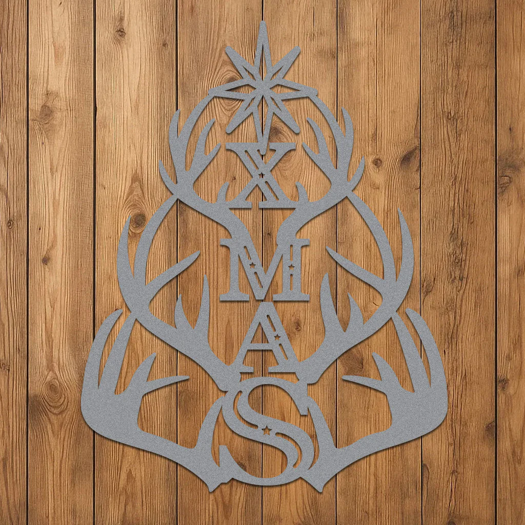 Holiday XMAS with Antler Tree Design - Image 5
