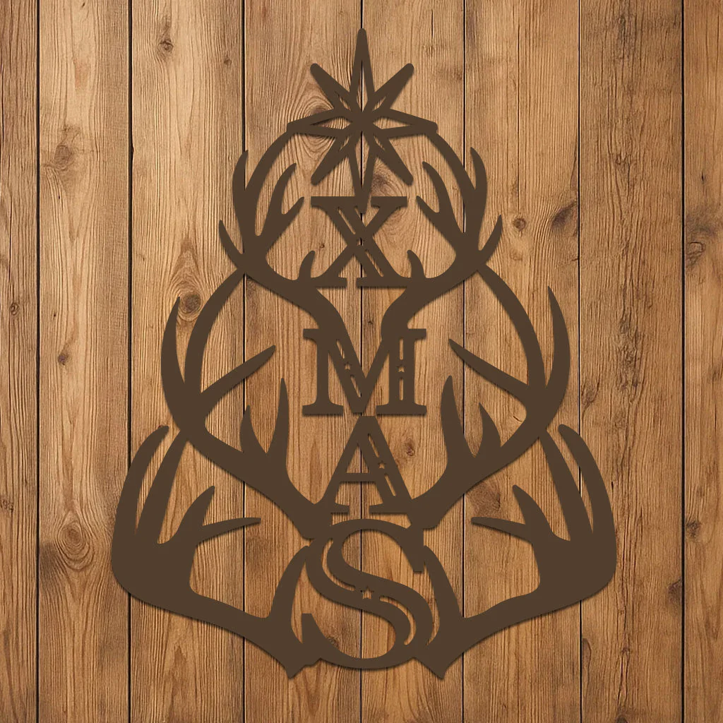 Holiday XMAS with Antler Tree Design - Image 6