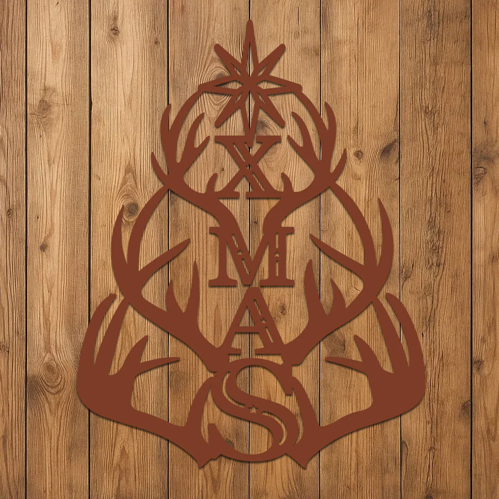 Holiday XMAS with Antler Tree Design - Image 7