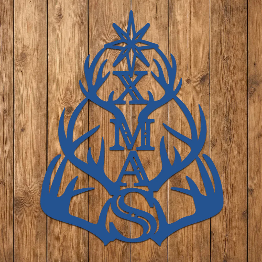 Holiday XMAS with Antler Tree Design - Image 8