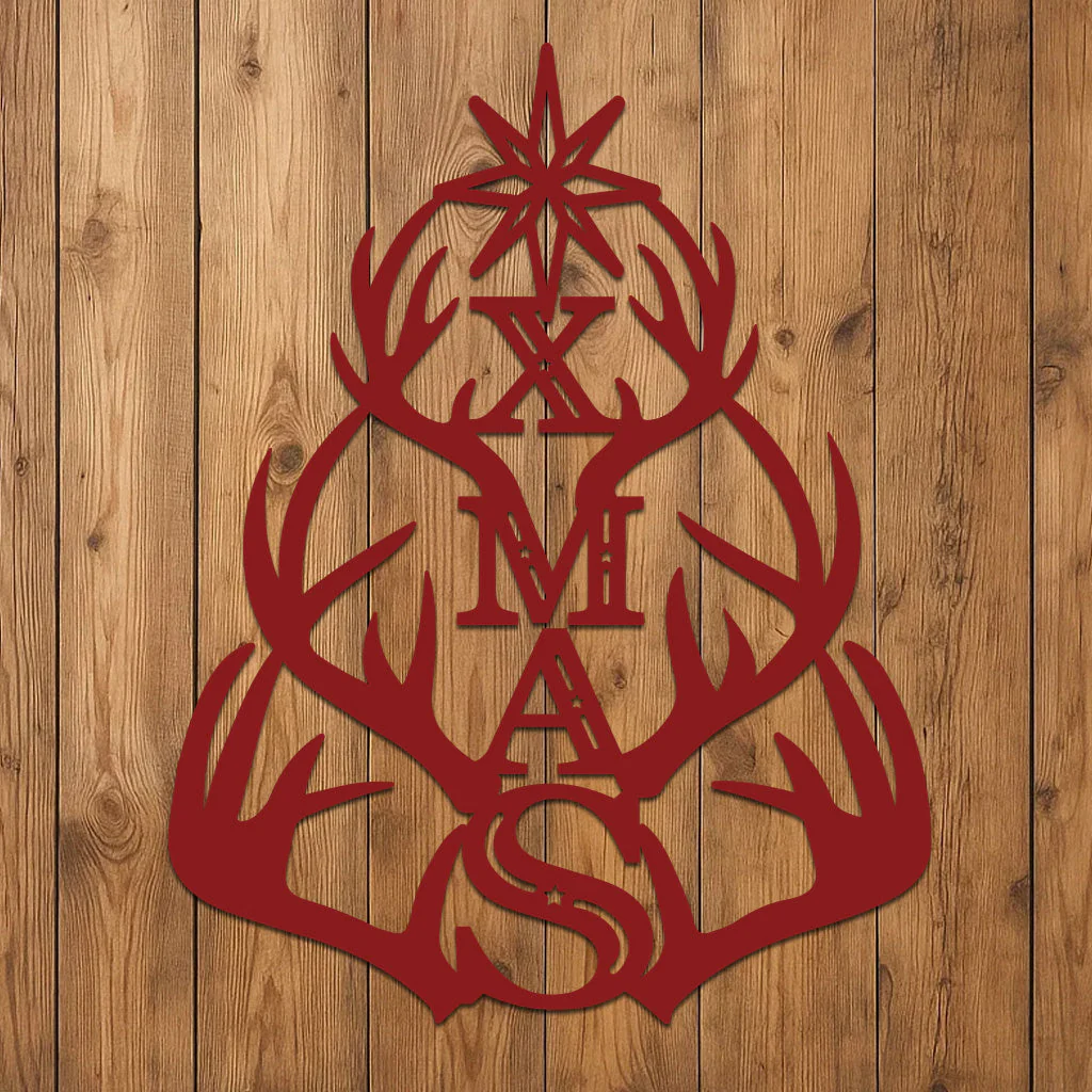 Holiday XMAS with Antler Tree Design - Image 9