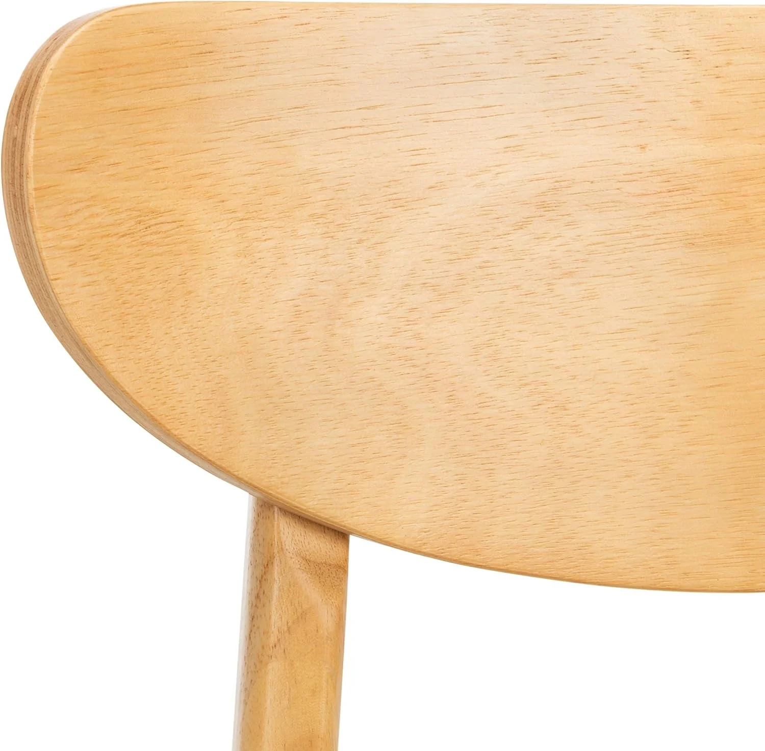 Home Lucca Retro Natural and Grey Cushion Dining Chair, Set of 2 - Image 7