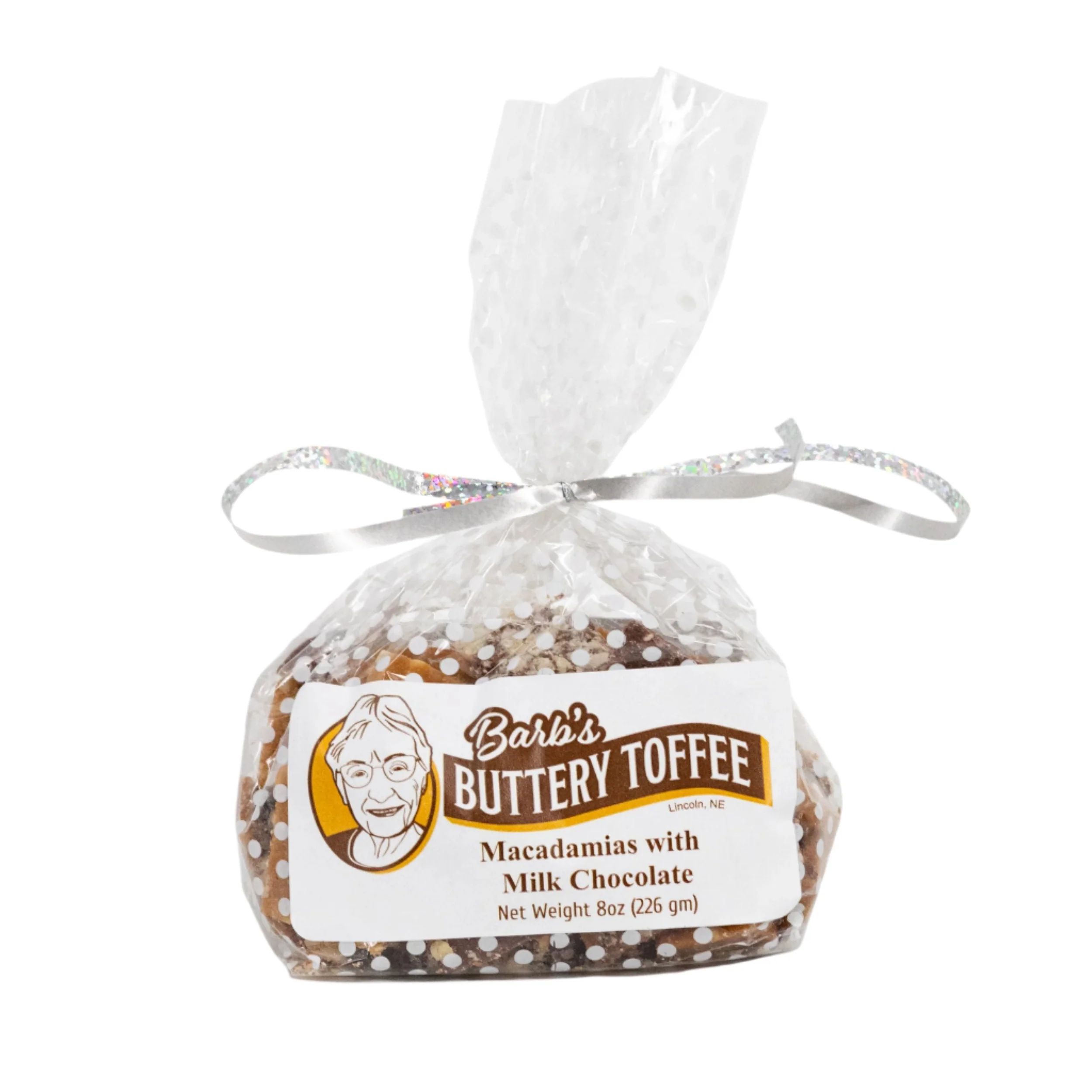 Homemade Macadamia Toffee Bundle | 8 oz | Milk and Dark Chocolate | Barb's Buttery Toffee - Image 3