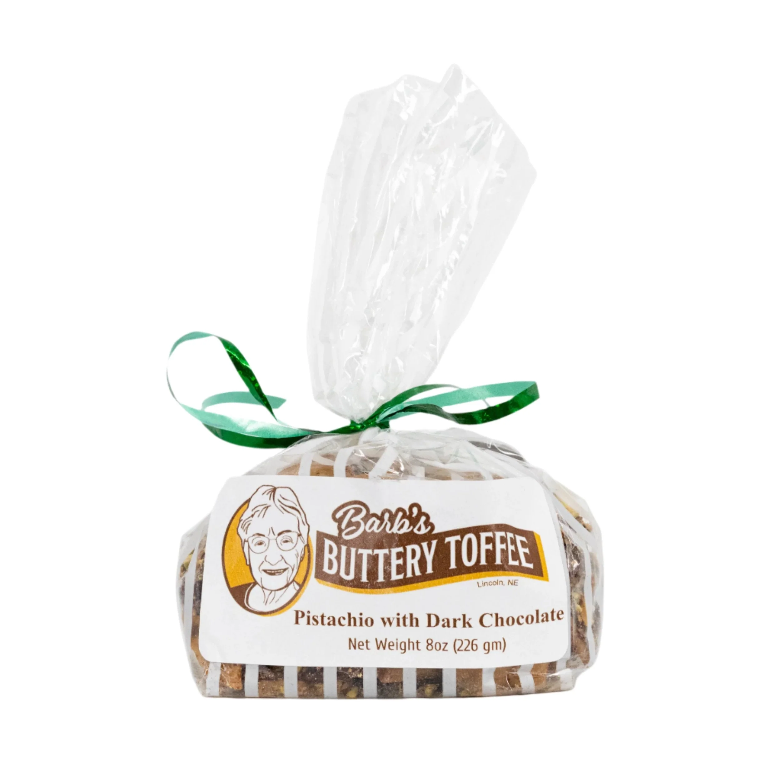 Homemade Pistachio Toffee Bundle | 8 oz | Milk and Dark Chocolate | Barb's Buttery Toffee - Image 3