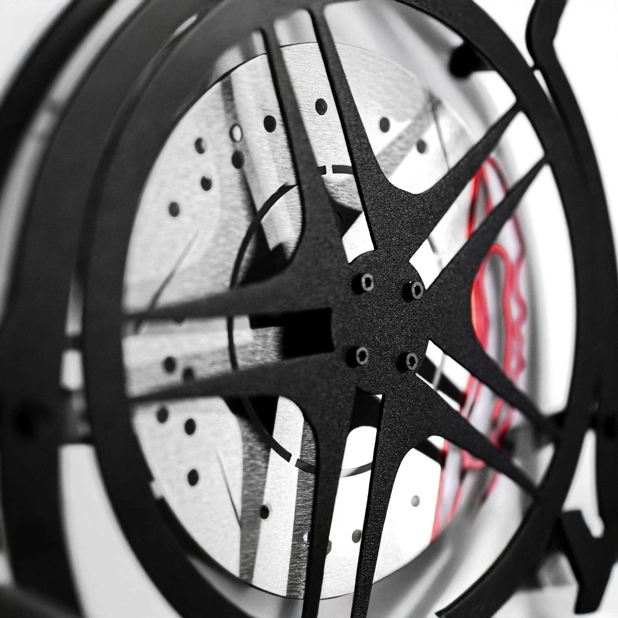 Honda S2000 Wall Art – JDM Steel Silhouette with Spinning Wheels-KAFMEKA029 - Image 6