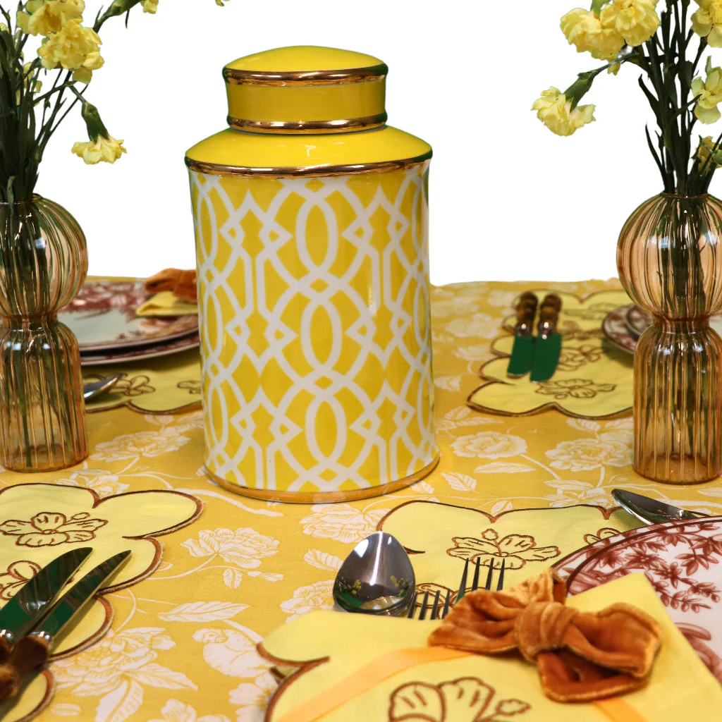 Honeycomb Ginger Jar - Image 4