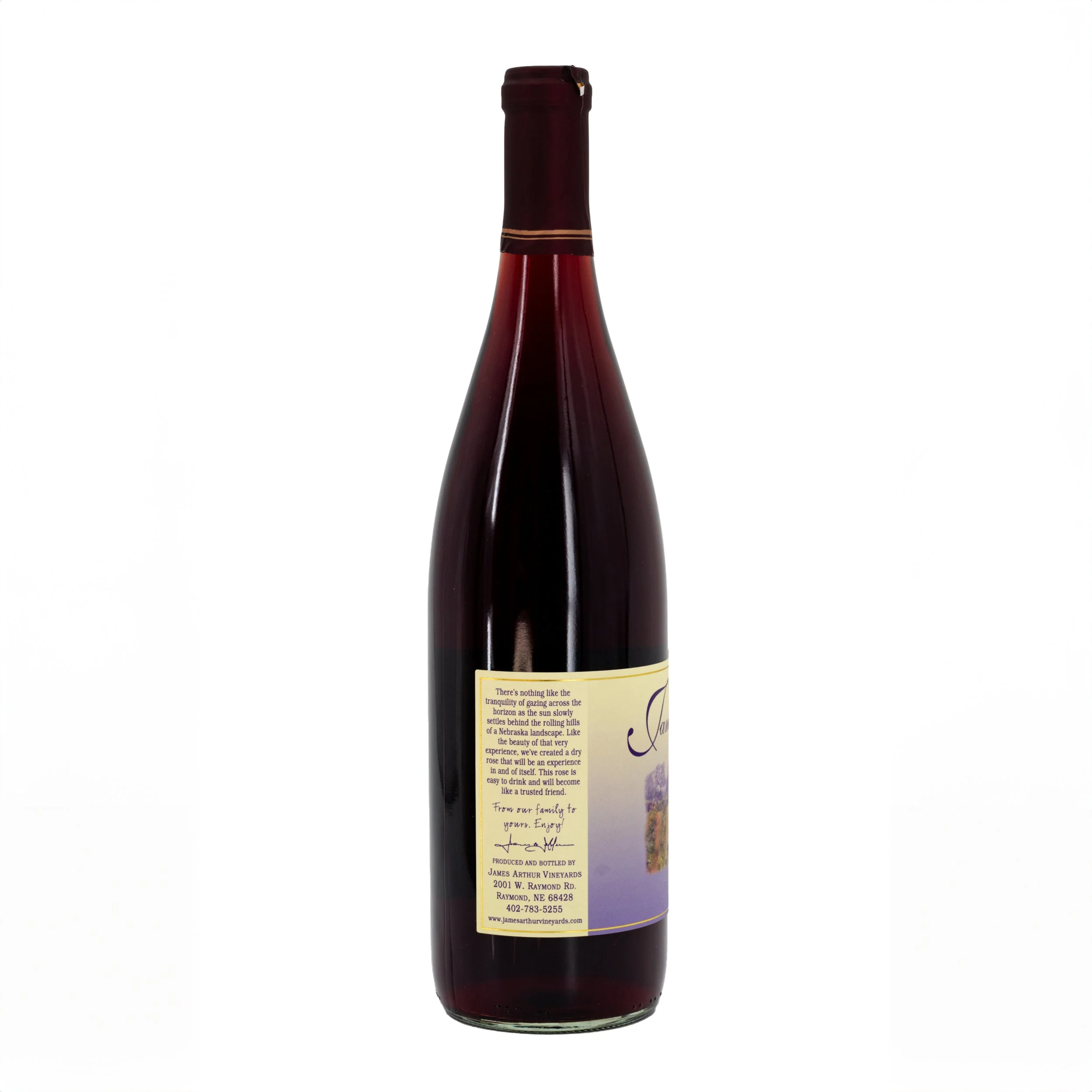 Horizon Semi-Dry Rose Table Wine | James Arthur Vineyard - Image 4