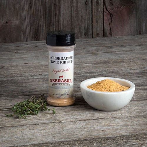 Horseradish Prime Rib Rub | Pack of 2 | 3.9 oz |  Nebraska Star Beef - Image 5