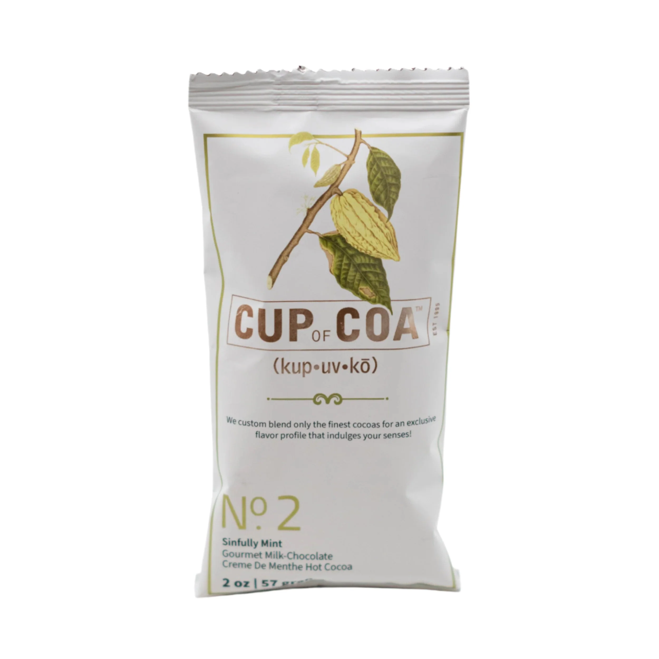 Hot Chocolate Bundle | 2 oz and 3 Units Each | Classic & Mint | Cup of Coa - Image 2