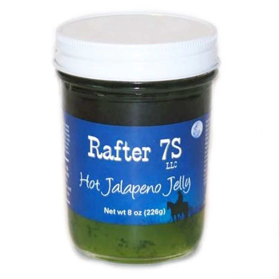 Hot Jalapeno Jelly | Pack of 2 | 8 oz | Rafter 7S - Image 2