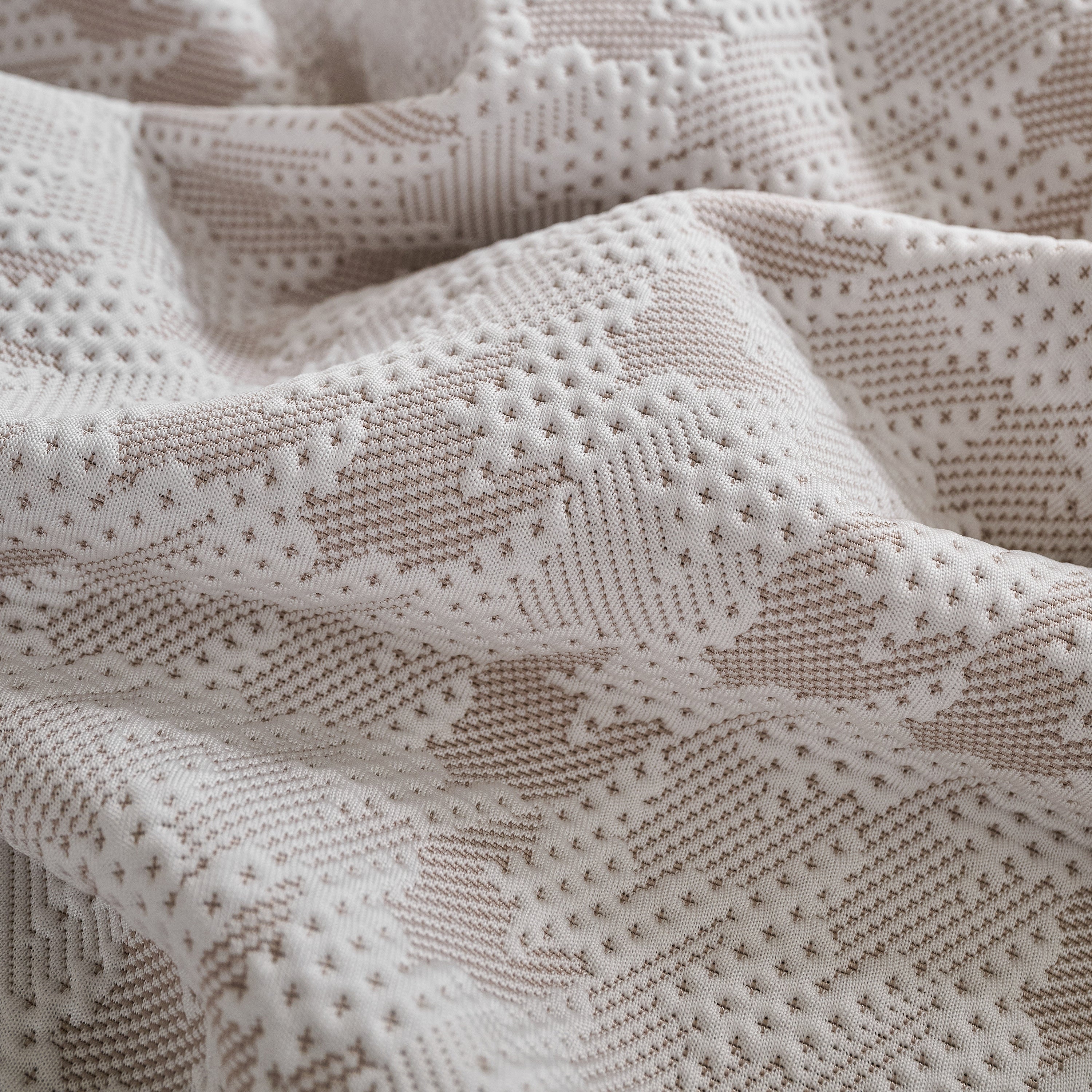 Houndstooth Non Slip Sofa Covers for Sofas Luxury Extra Large Blanket to Cover Couch - Image 3