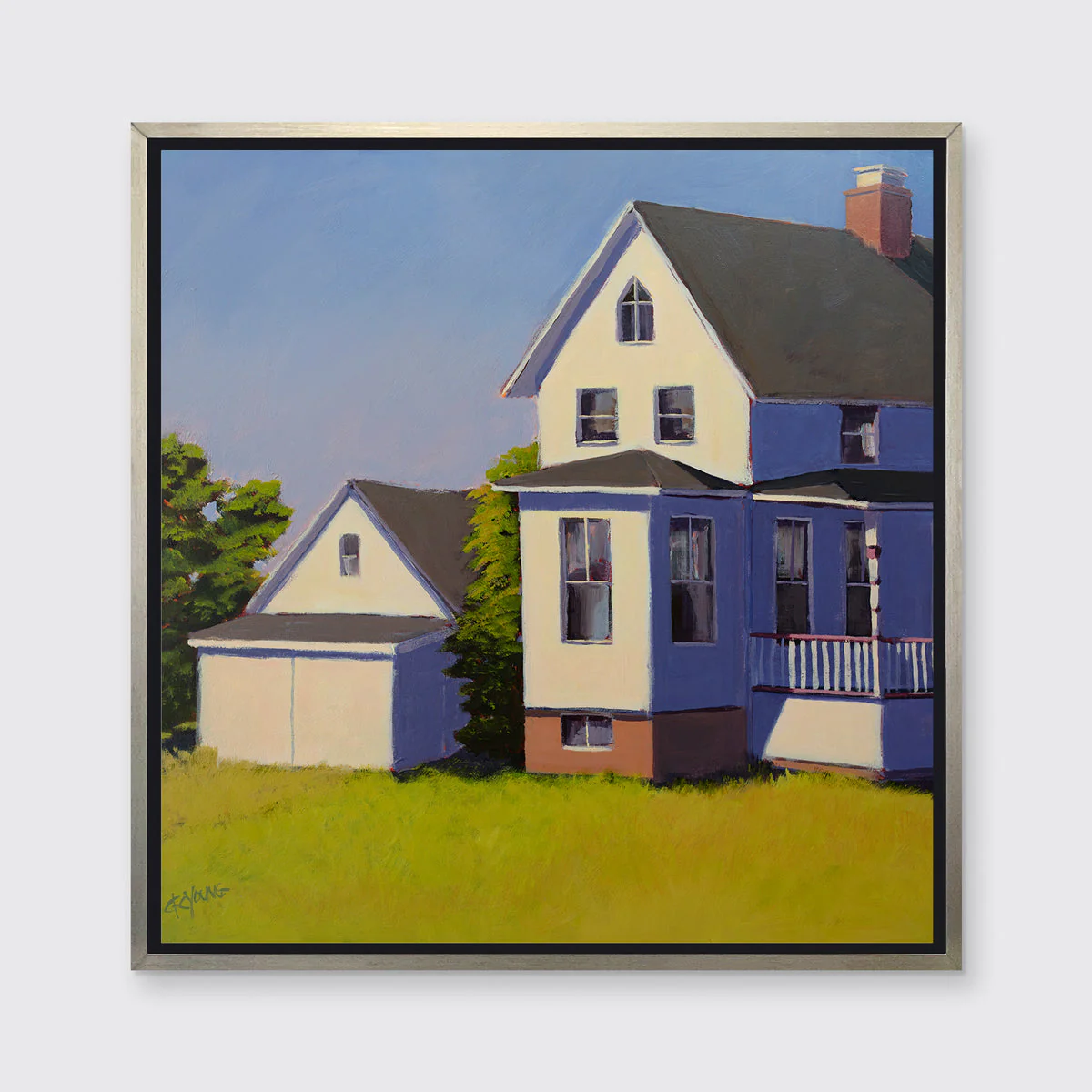 House by the Harbor - Open Edition Canvas Print