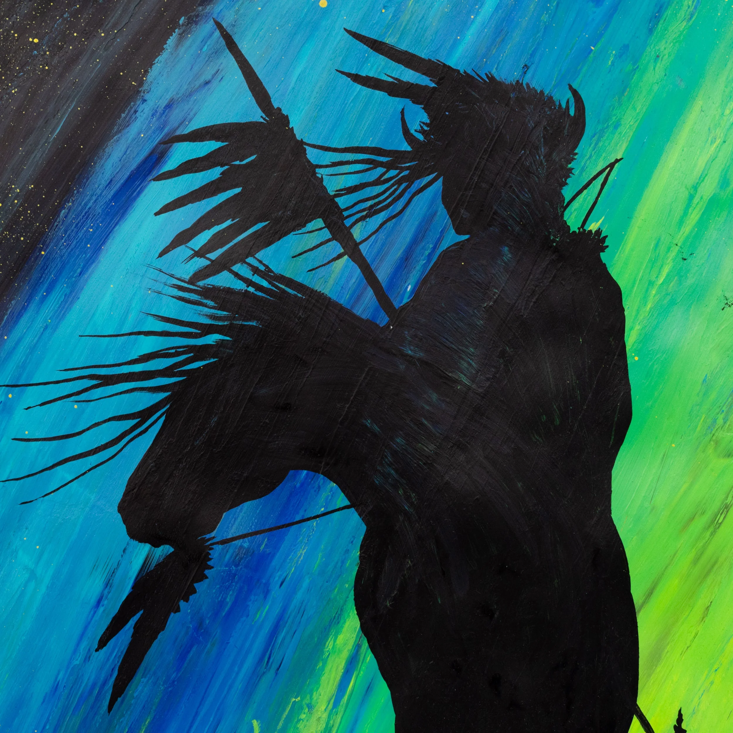How They Became Stars Painting | 16 X 20 | GROW Nebraska - Image 2