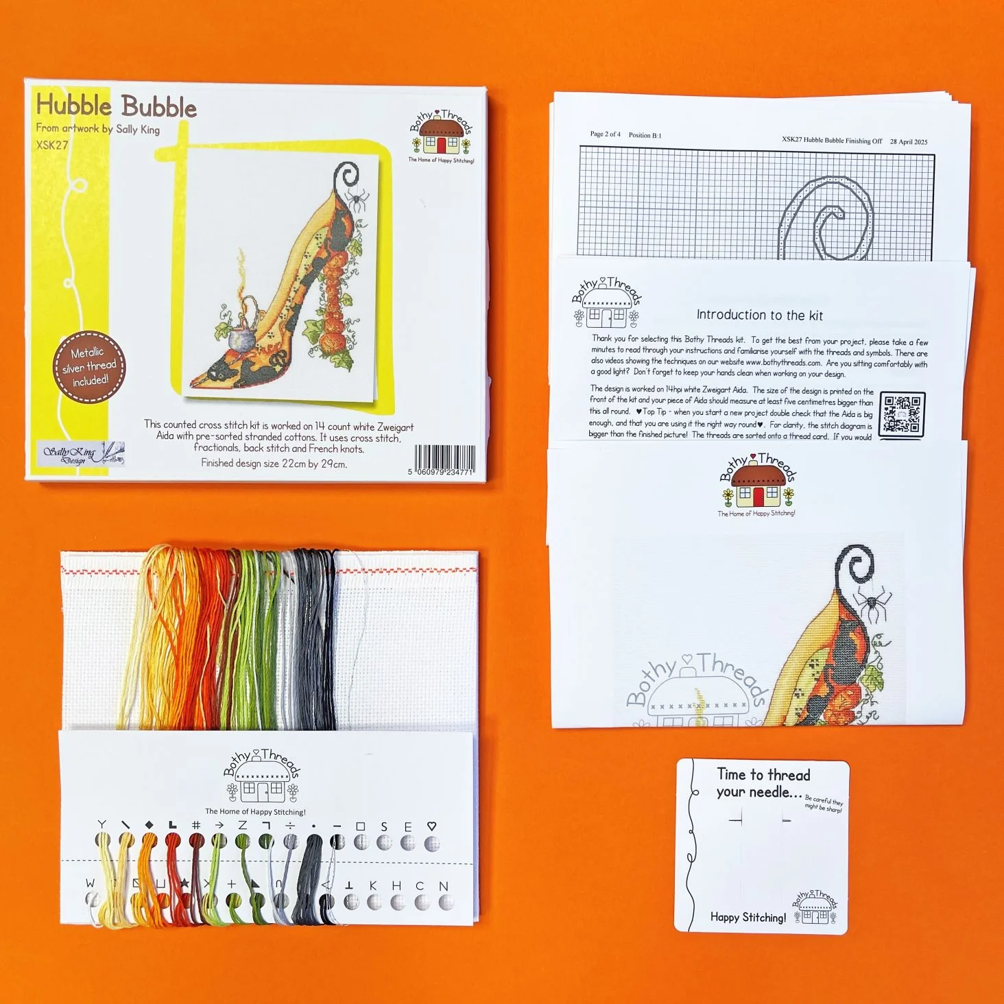 Hubble Bubble XSK27 Counted Cross Stitch Kit - Image 3