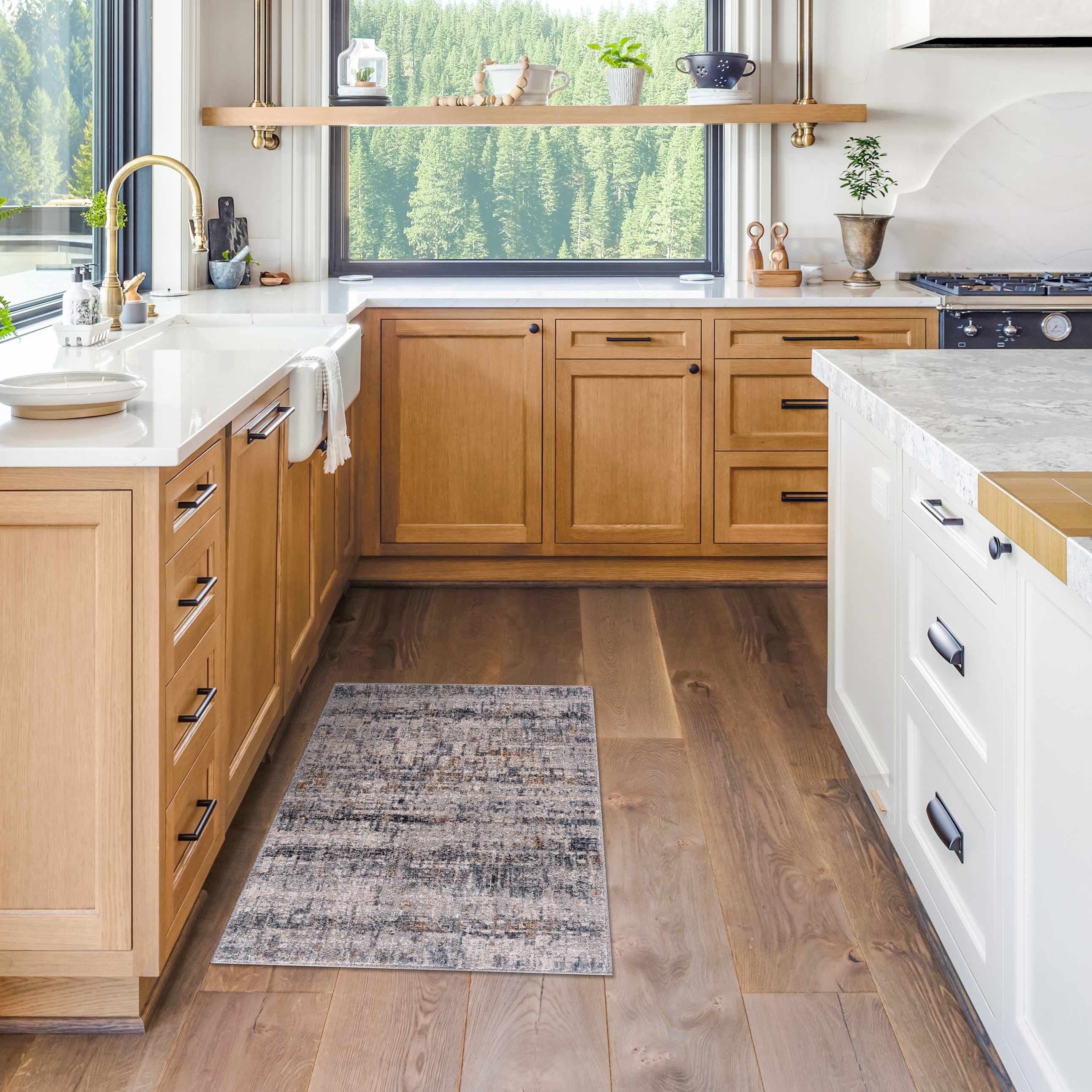 Hughesdale Distorted Lines Luxe Area Rug - Image 10