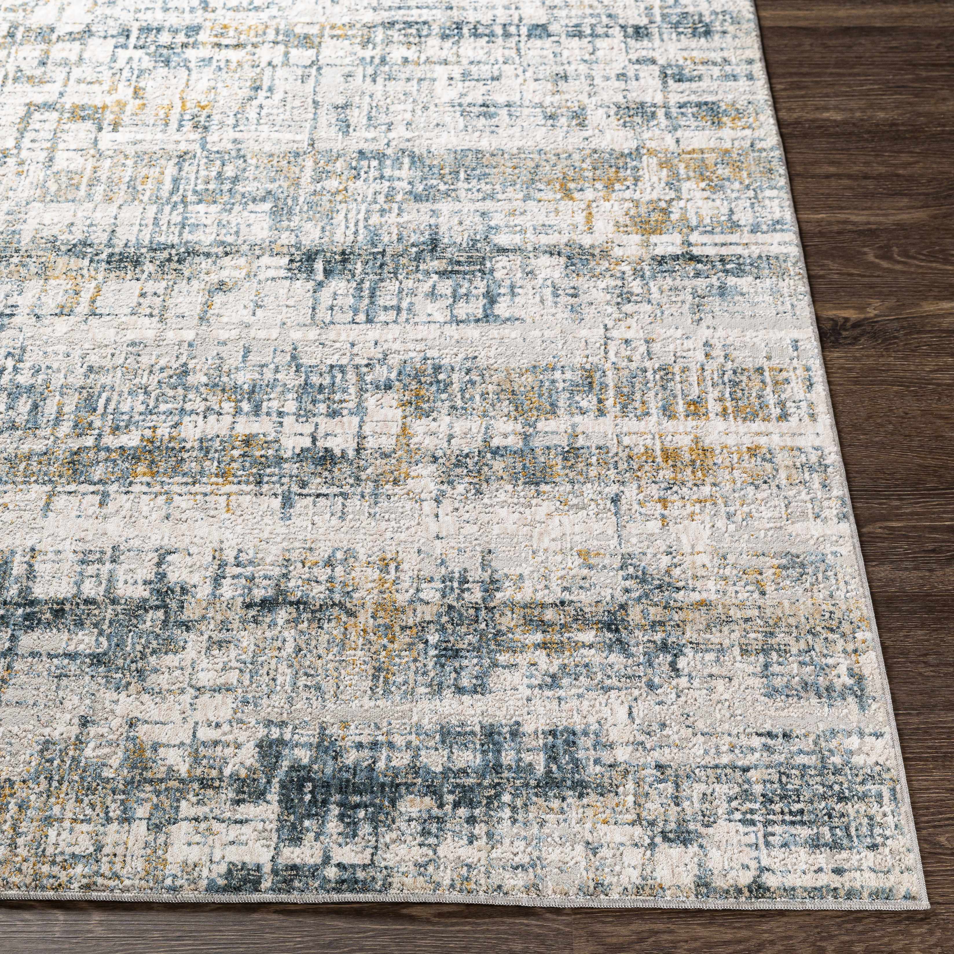 Hughesdale Distorted Lines Luxe Area Rug - Image 3