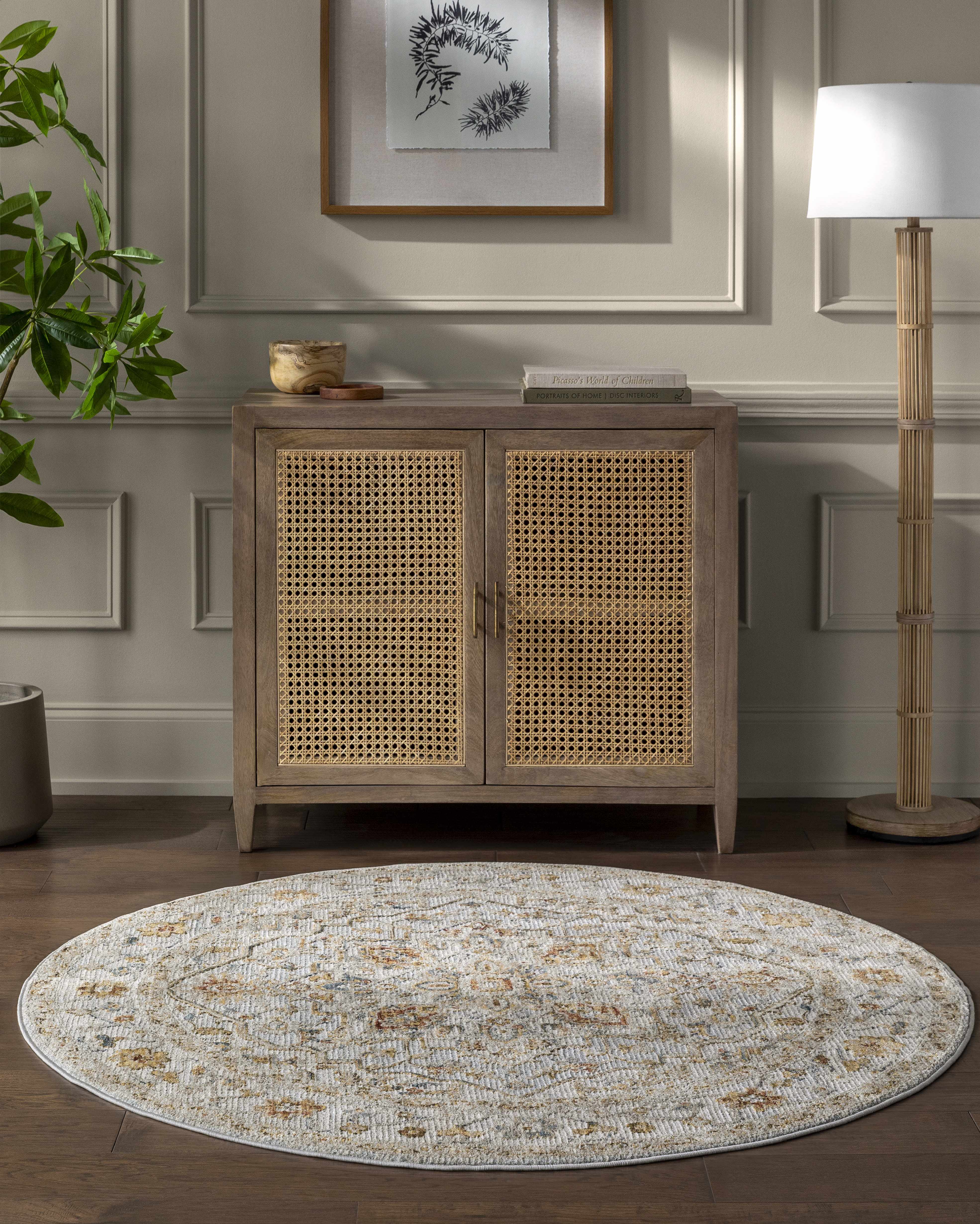 Huguley Floral Cream Luxe Rug - Image 11