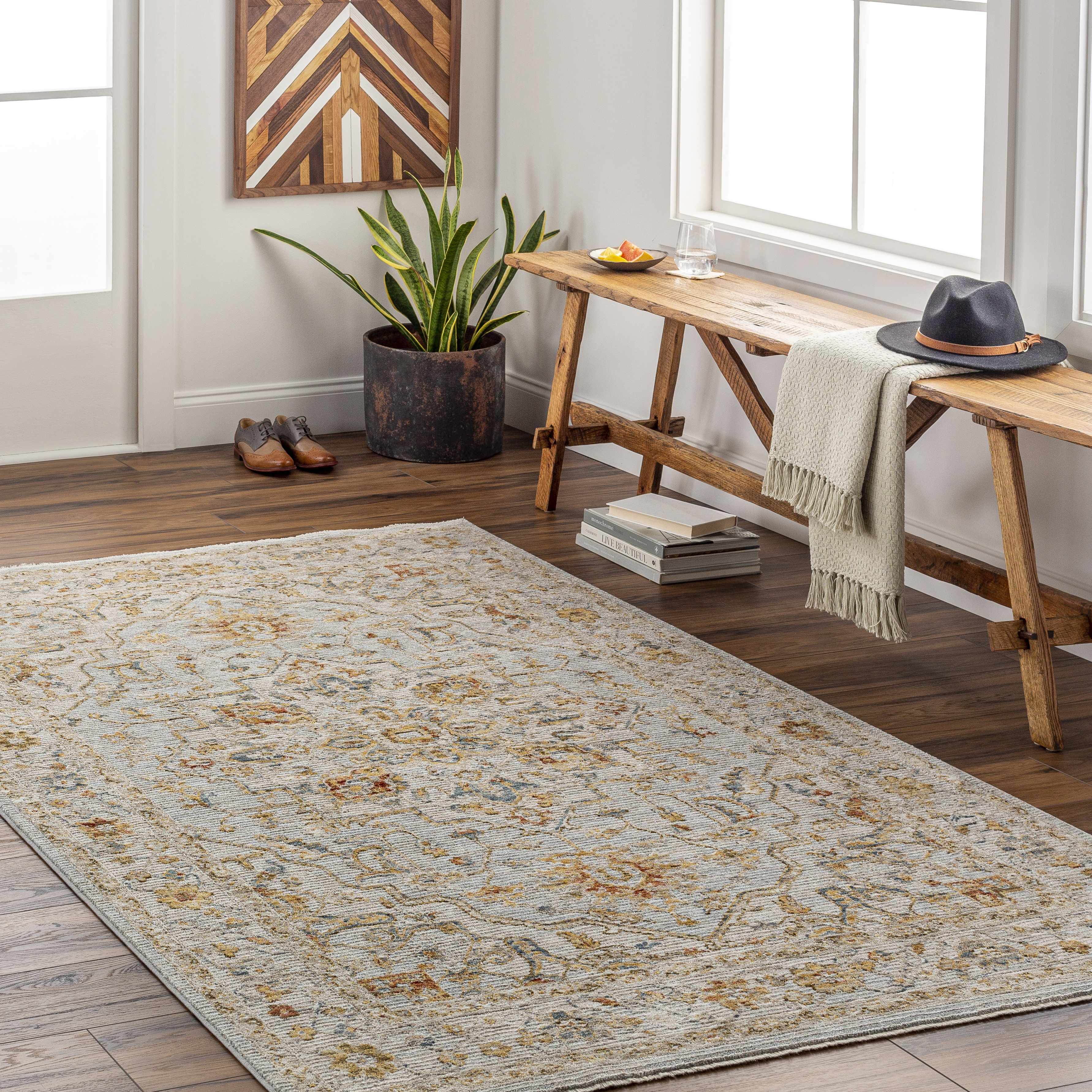 Huguley Floral Cream Luxe Rug - Image 17