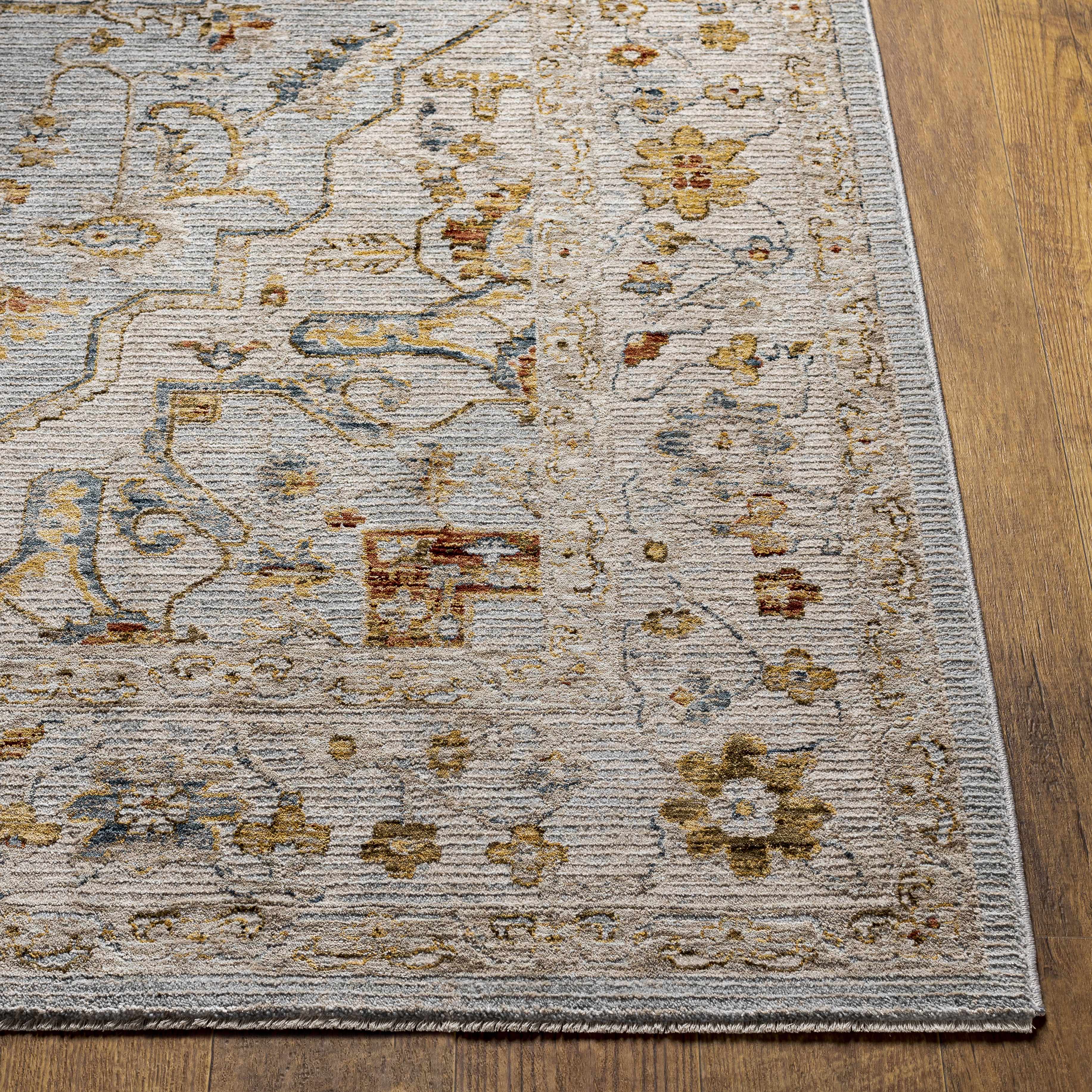 Huguley Floral Cream Luxe Rug - Image 5