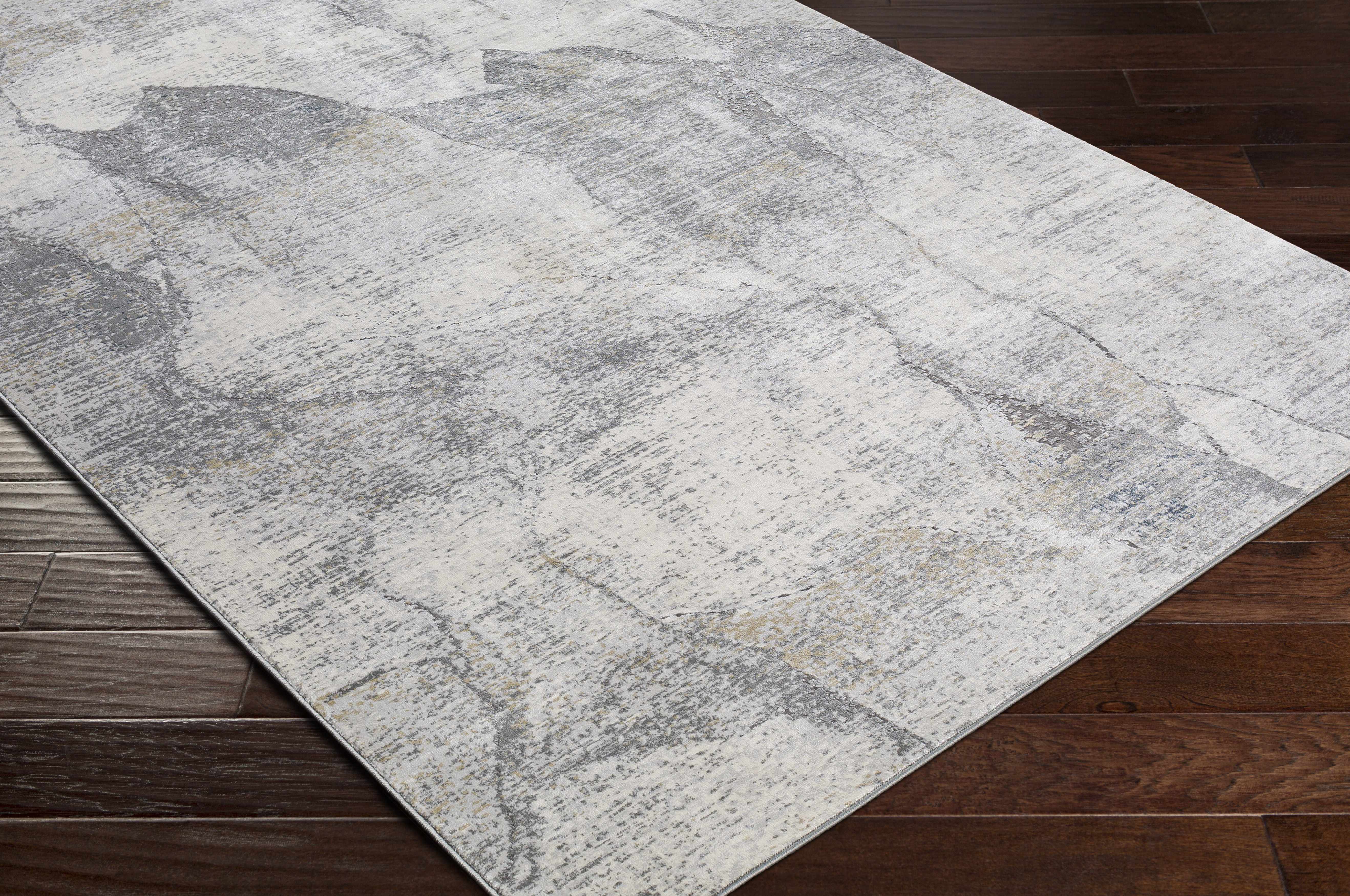 Hulme Gray Marble Luxe Rug - Image 7