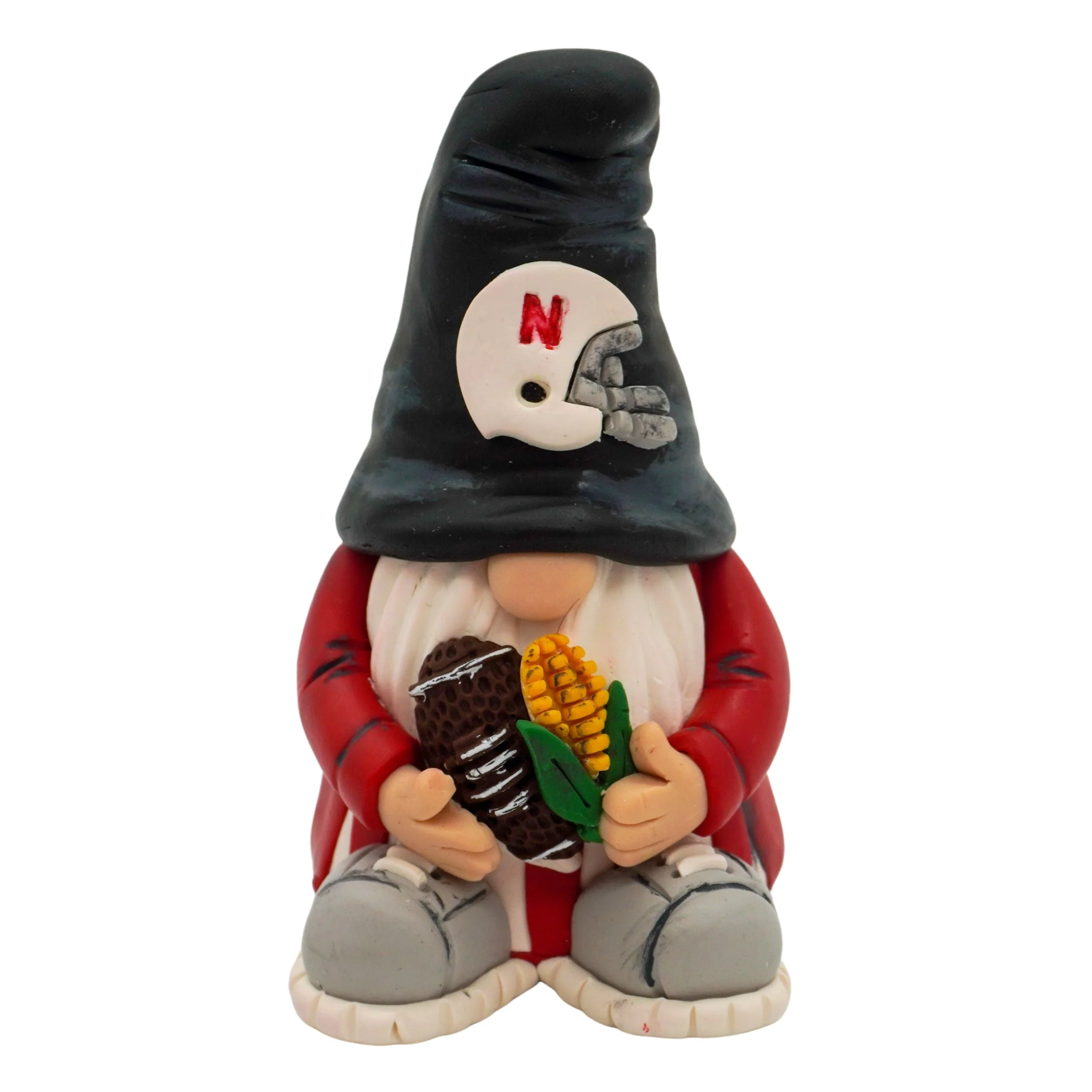 Husker Football Gnome Figurines | Multiple Designs | Clay Art Originals - Image 2
